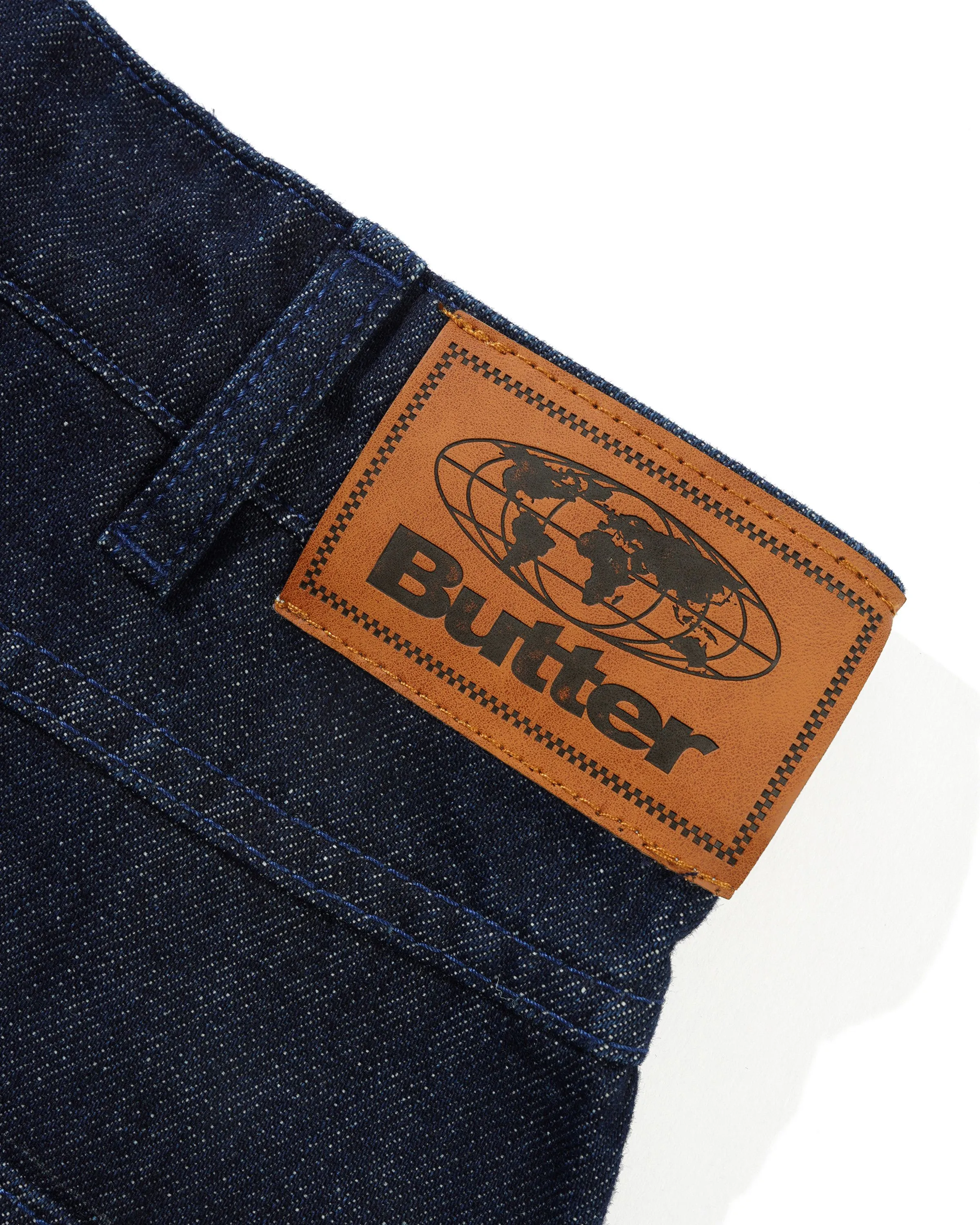 Straight Leg Denim Jeans, Dark Indigo sold by Butter product image thumbnail 3