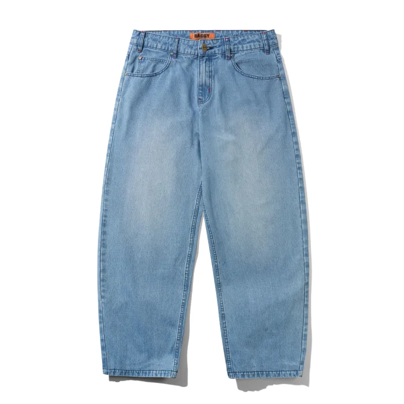 Blotch Denim Jeans, Streaky Blue sold by Butter