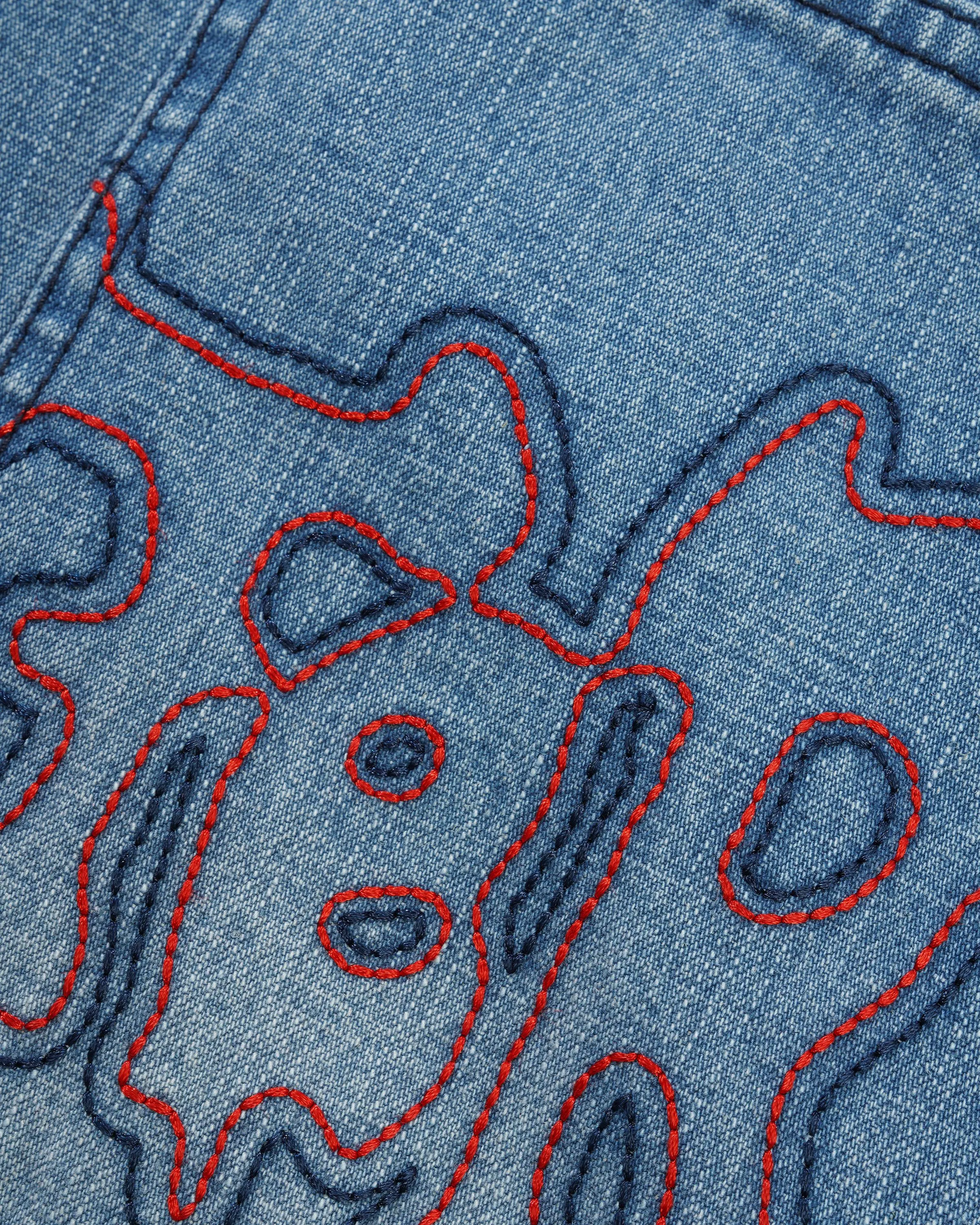 Blotch Denim Jeans, Streaky Blue sold by Butter product image thumbnail 5