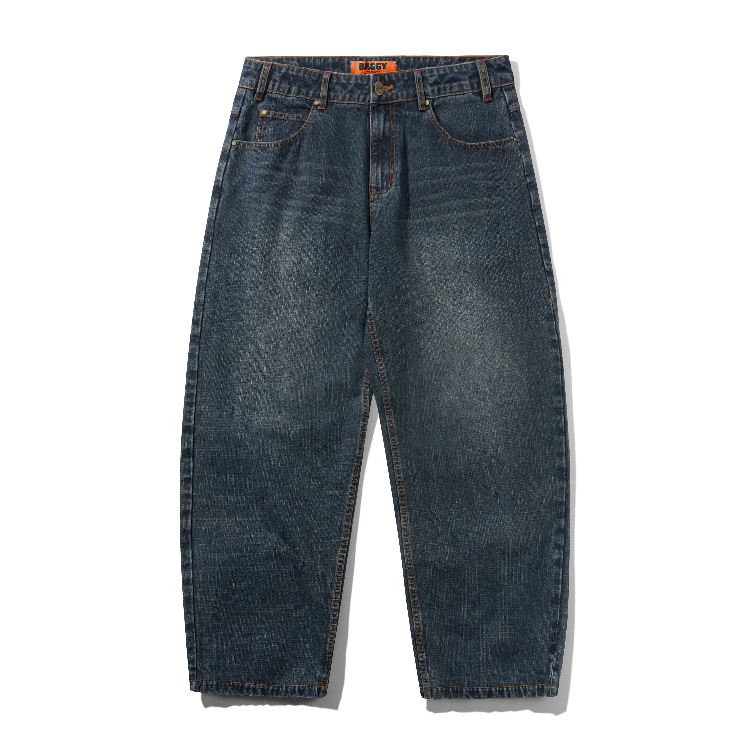 Blotch Denim Jeans, Streaky Navy sold by Butter