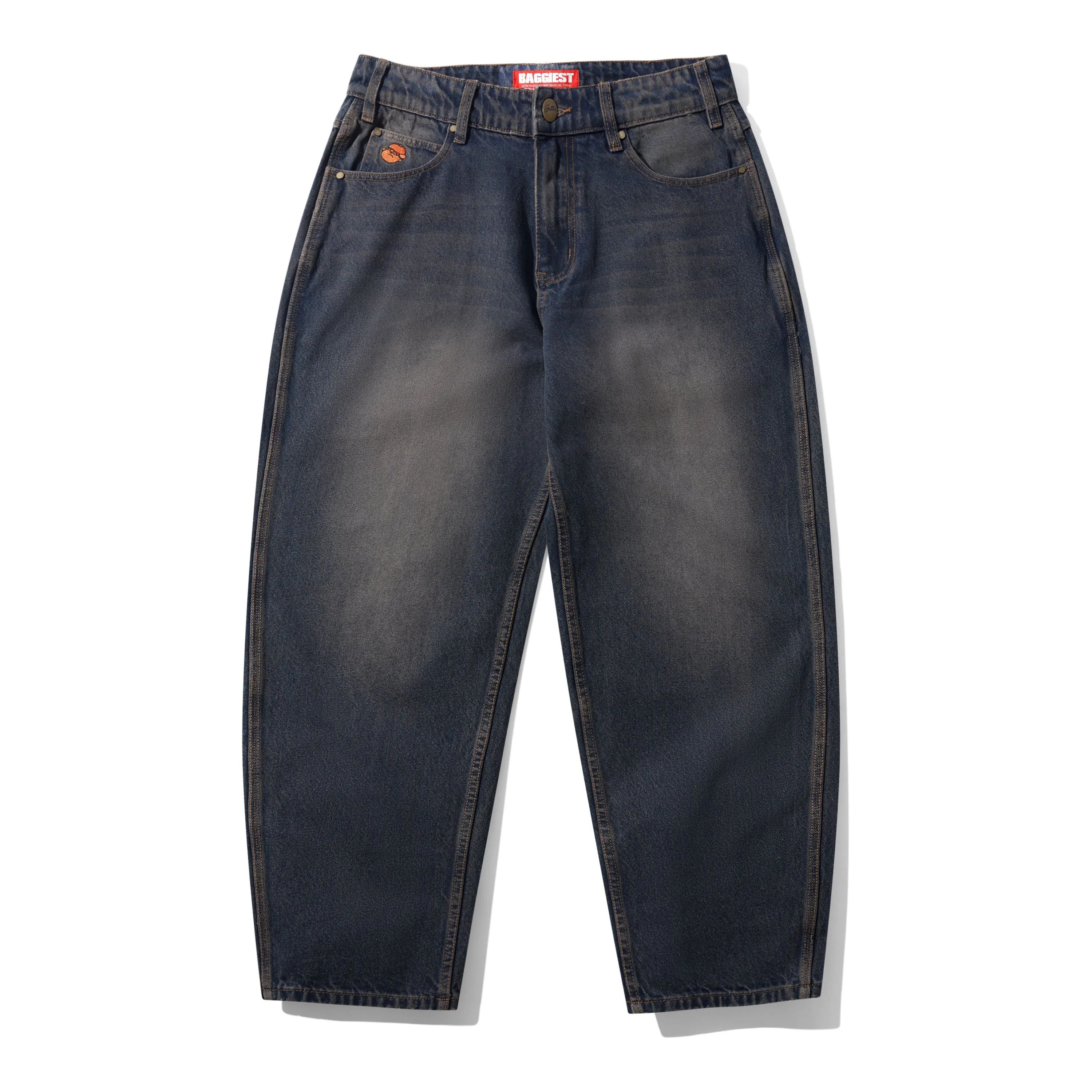 Santosuosso Denim Jeans, Dark Navy Tint sold by Butter
