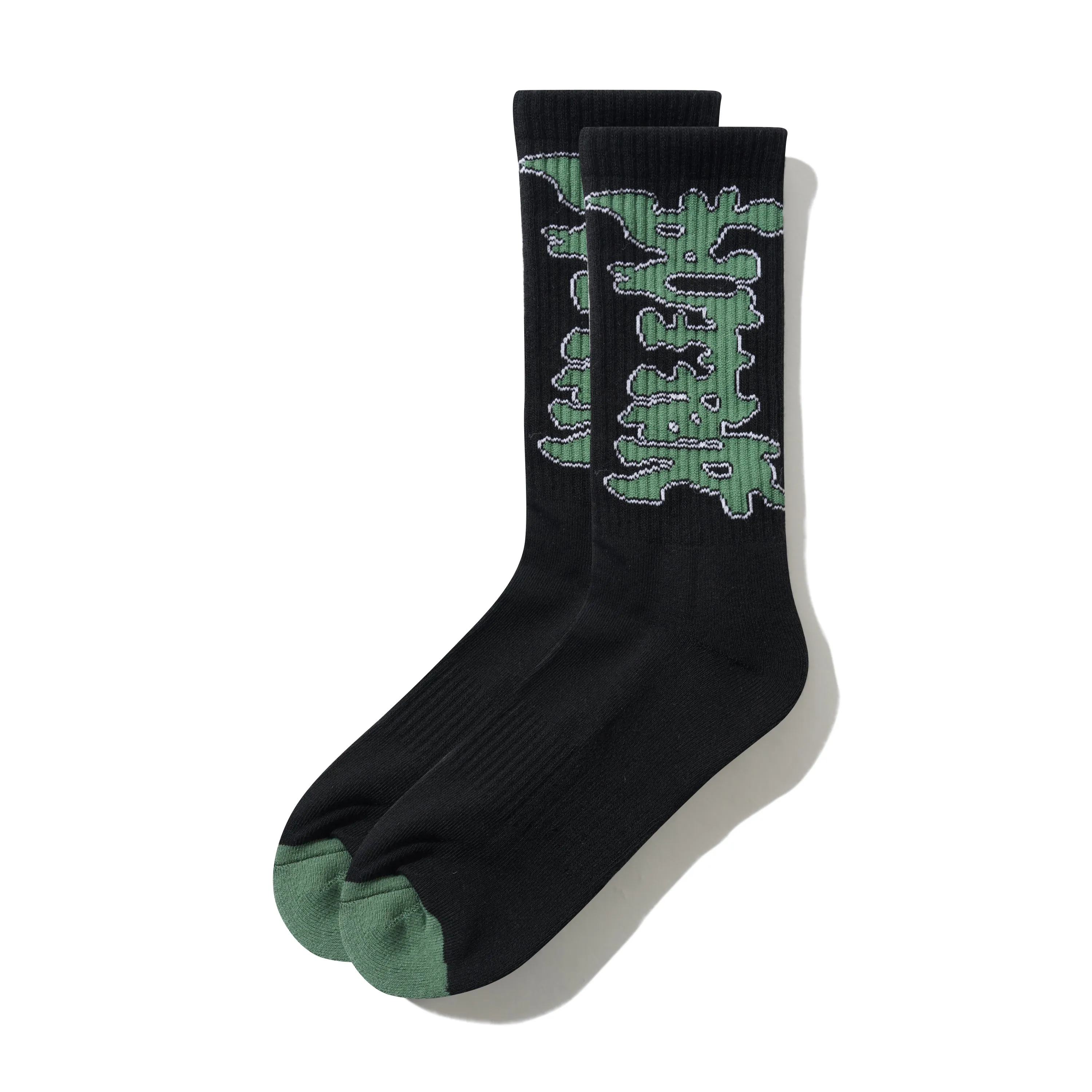Blotch Socks, Black sold by Butter