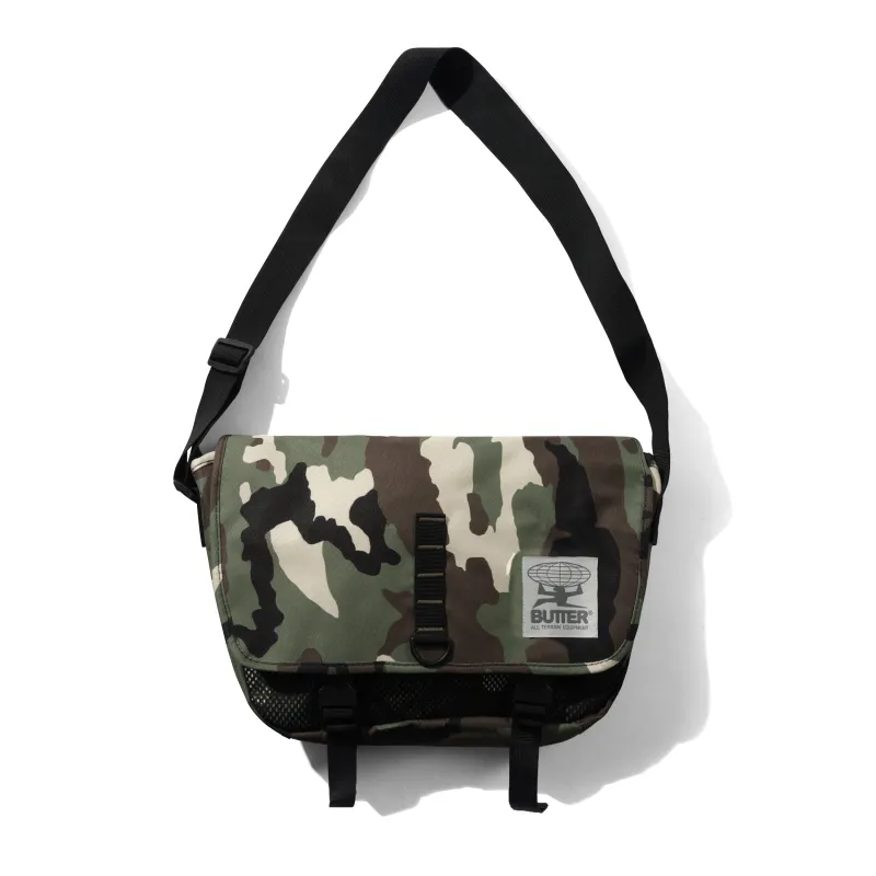 Commute Side Bag, Woodland Camo made by Butter