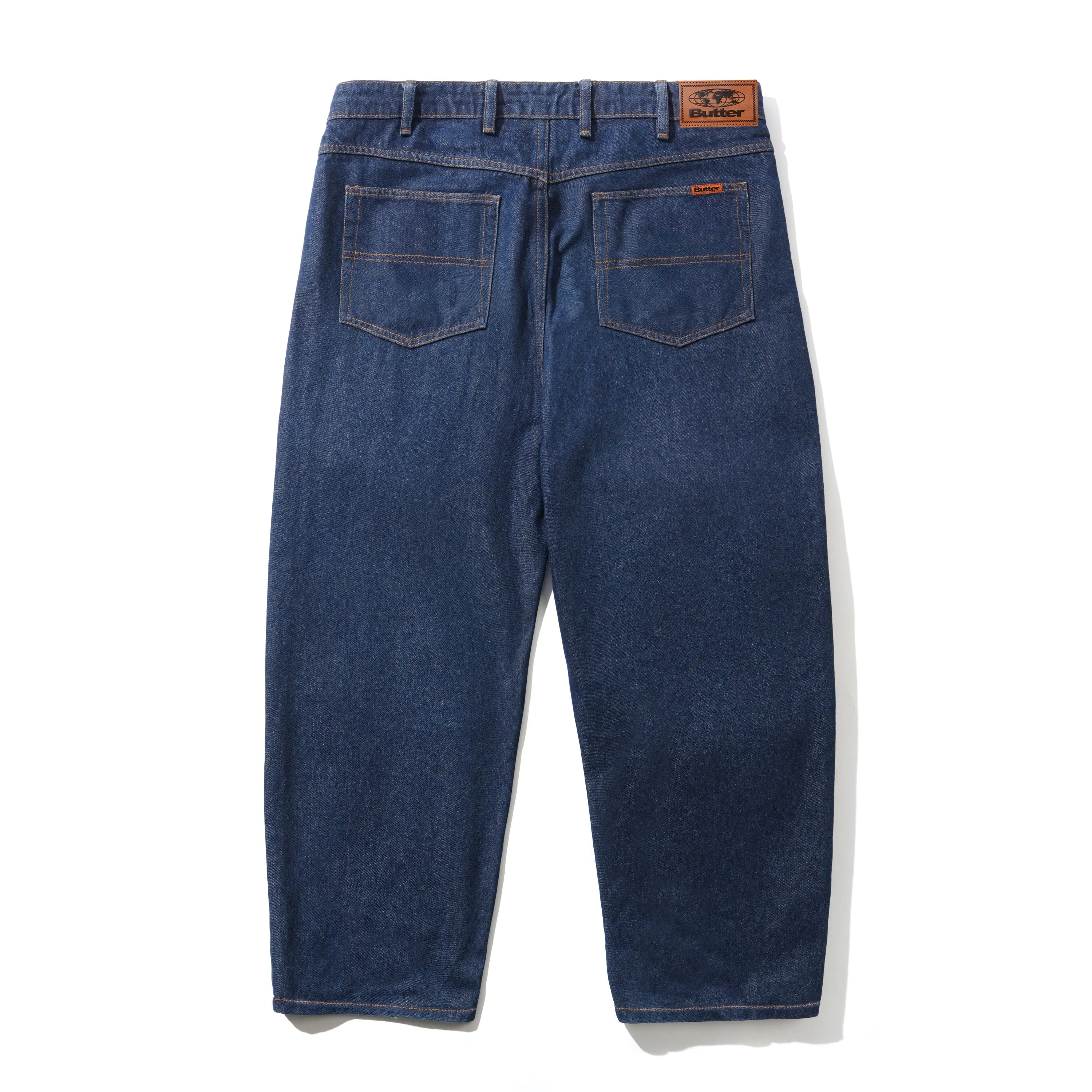Baggy Denim Jeans, Dark Indigo sold by Butter product image thumbnail 2