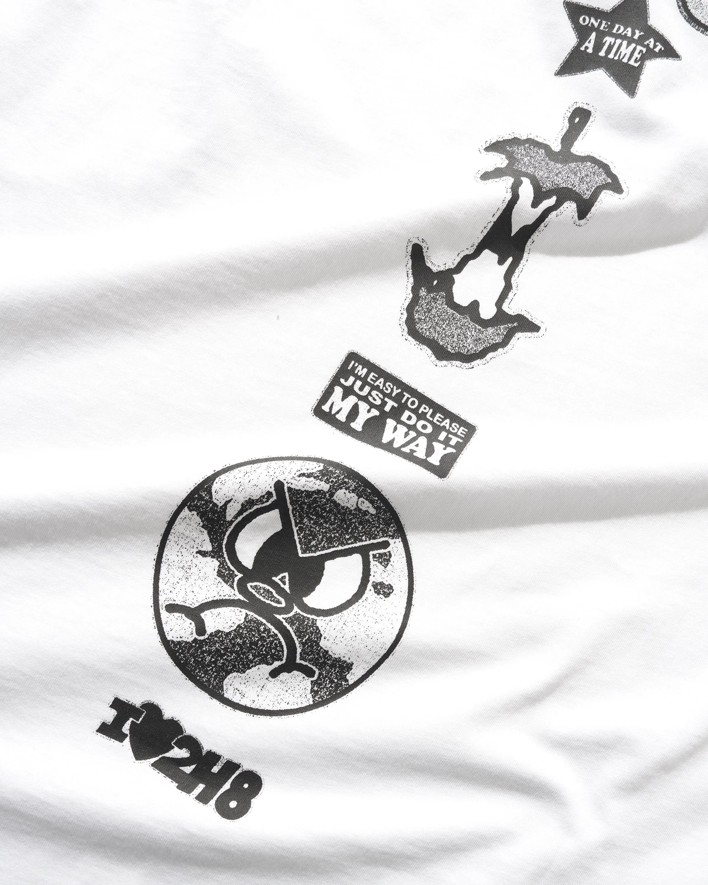 Pins Tee, White sold by Butter product image thumbnail 4