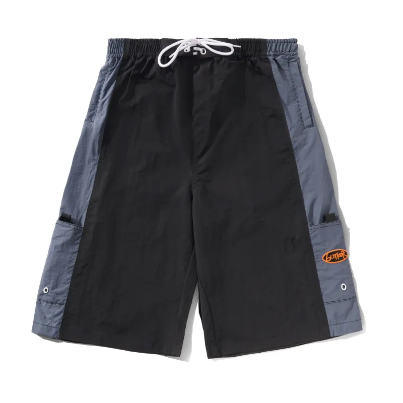 Abseil Boardshorts, Black / Slate sold by Butter