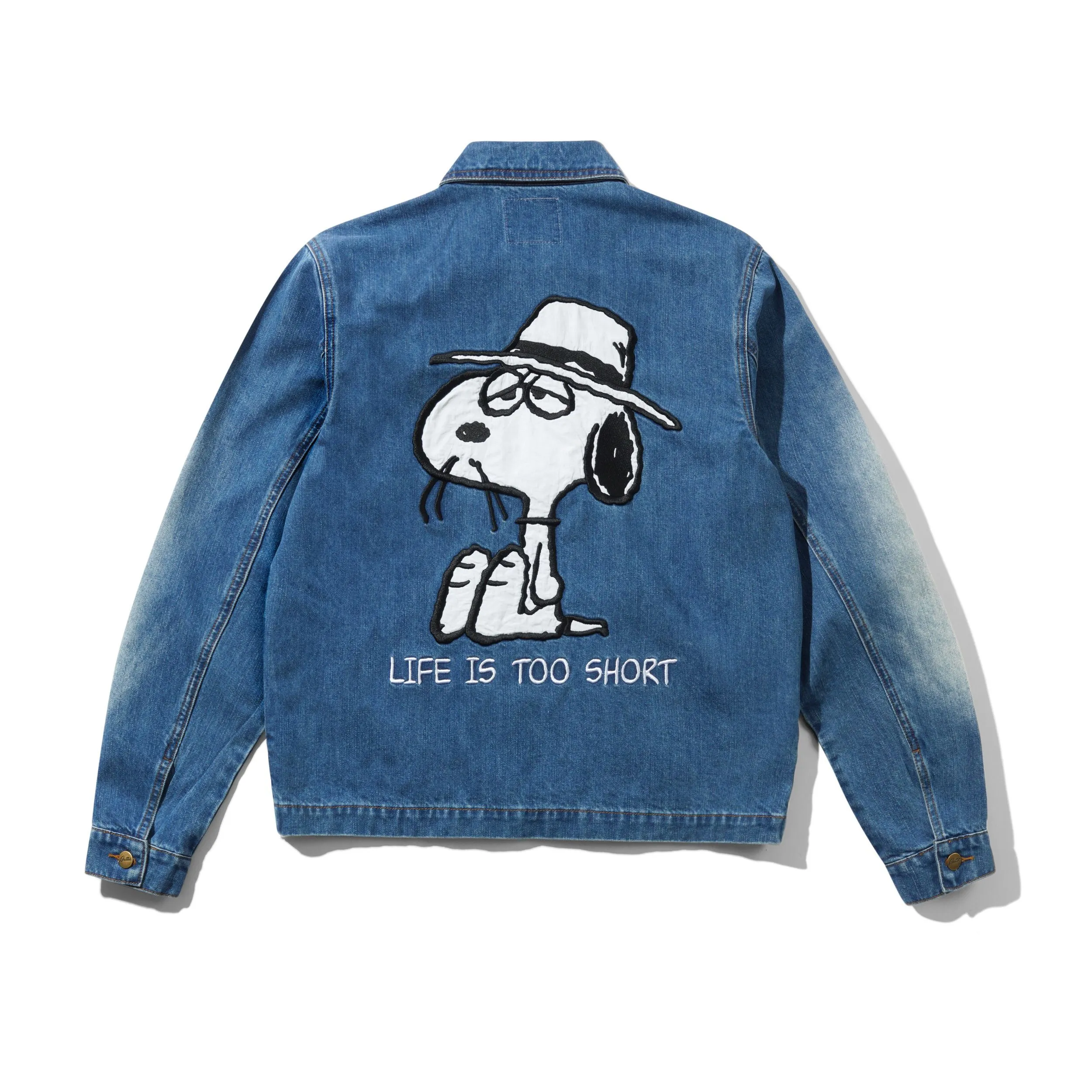 Spike Jacket, Distressed Indigo sold by Butter product image thumbnail 2