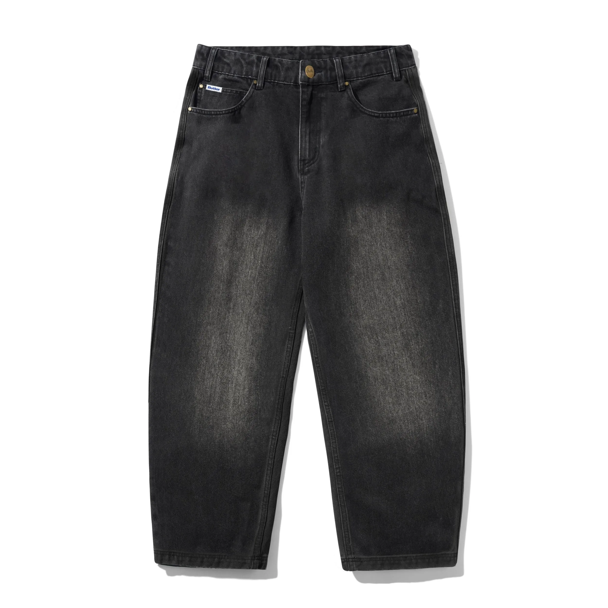 Spike Denim Jeans, Faded Black sold by Butter