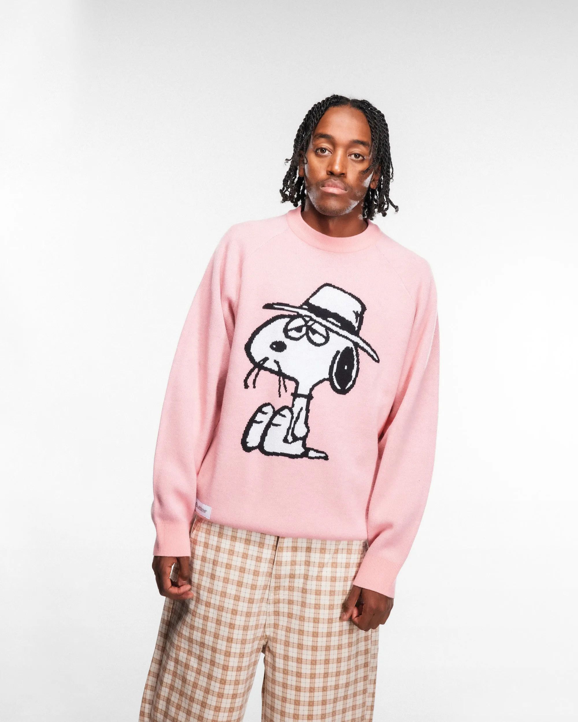 Spike Knit Sweater, Light Pink sold by Butter product image thumbnail 4