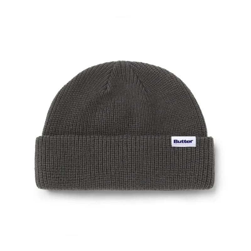 Wharfie Beanie, Charcoal made by Butter