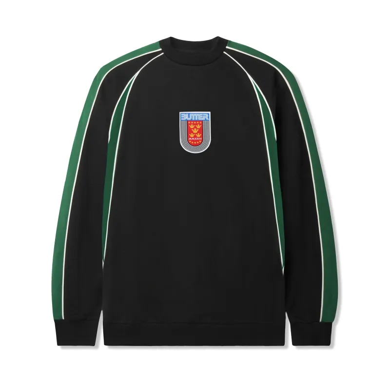 Crown Crewneck, Black made by Butter