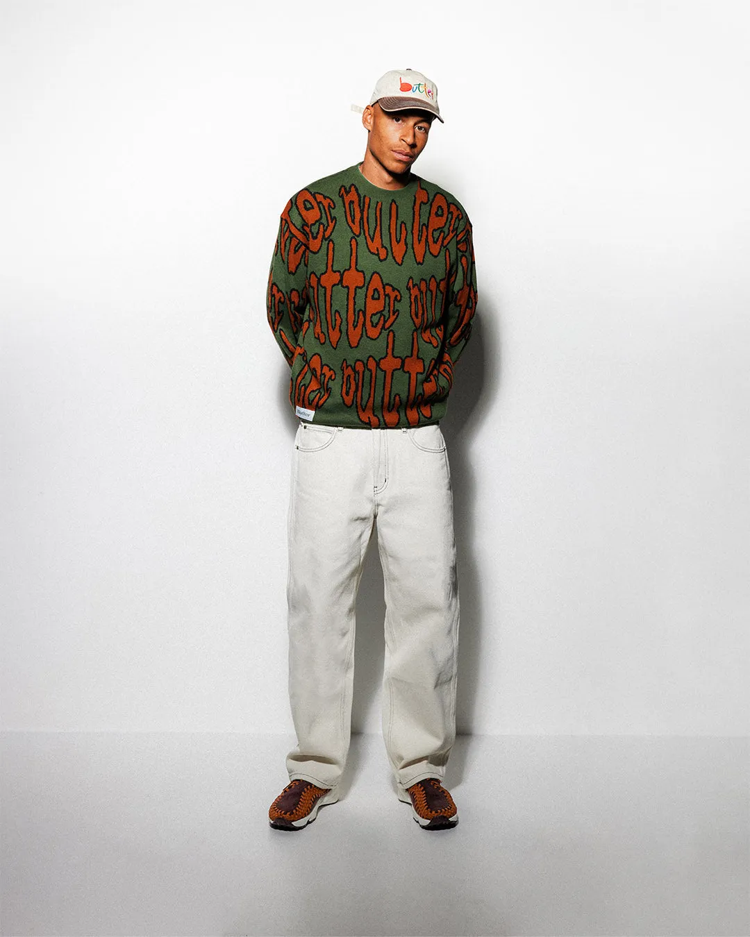 Frenzy Knit Sweater, Fatigue sold by Butter product image thumbnail 4