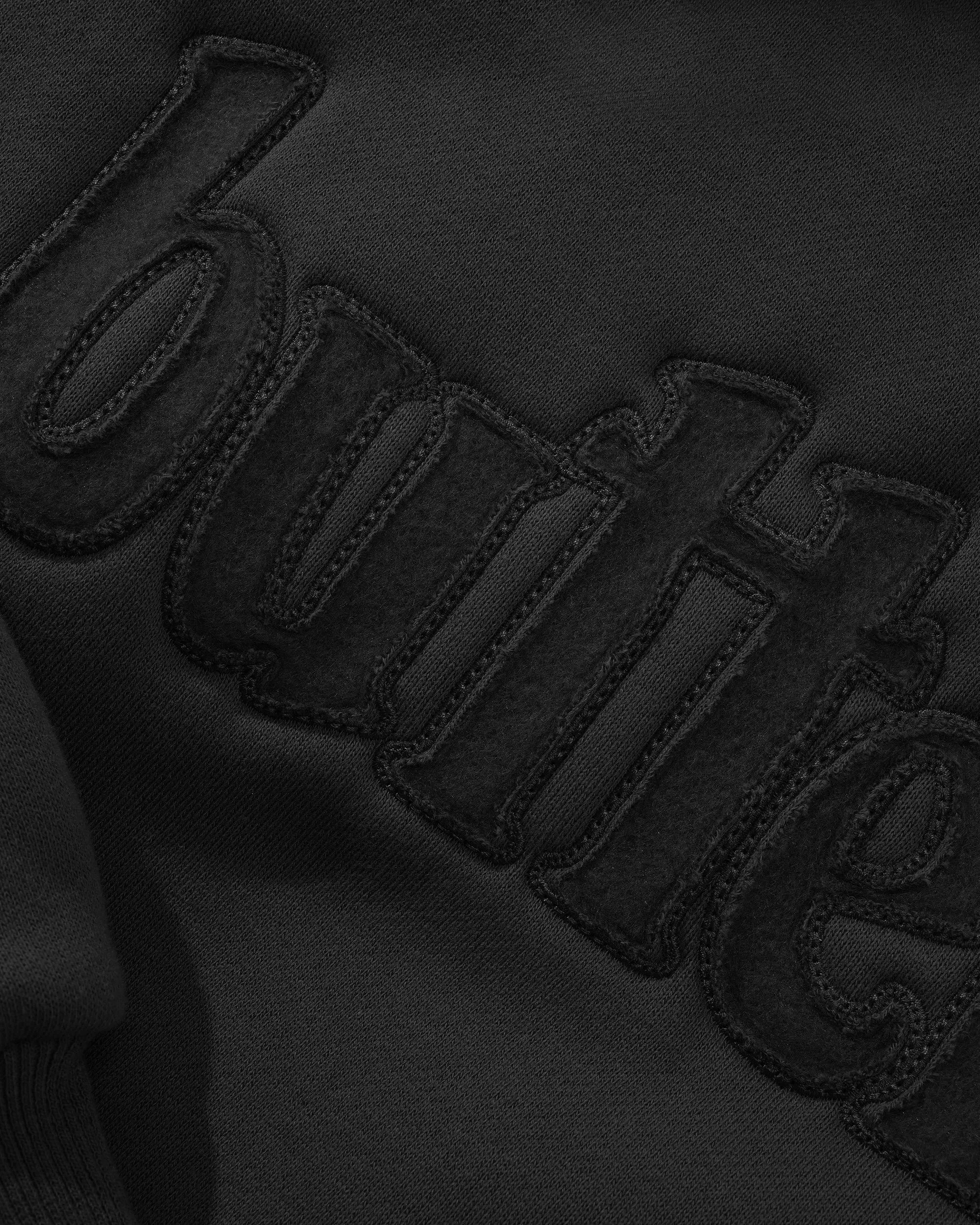 Cutout Applique Crewneck, Black sold by Butter product image thumbnail 2