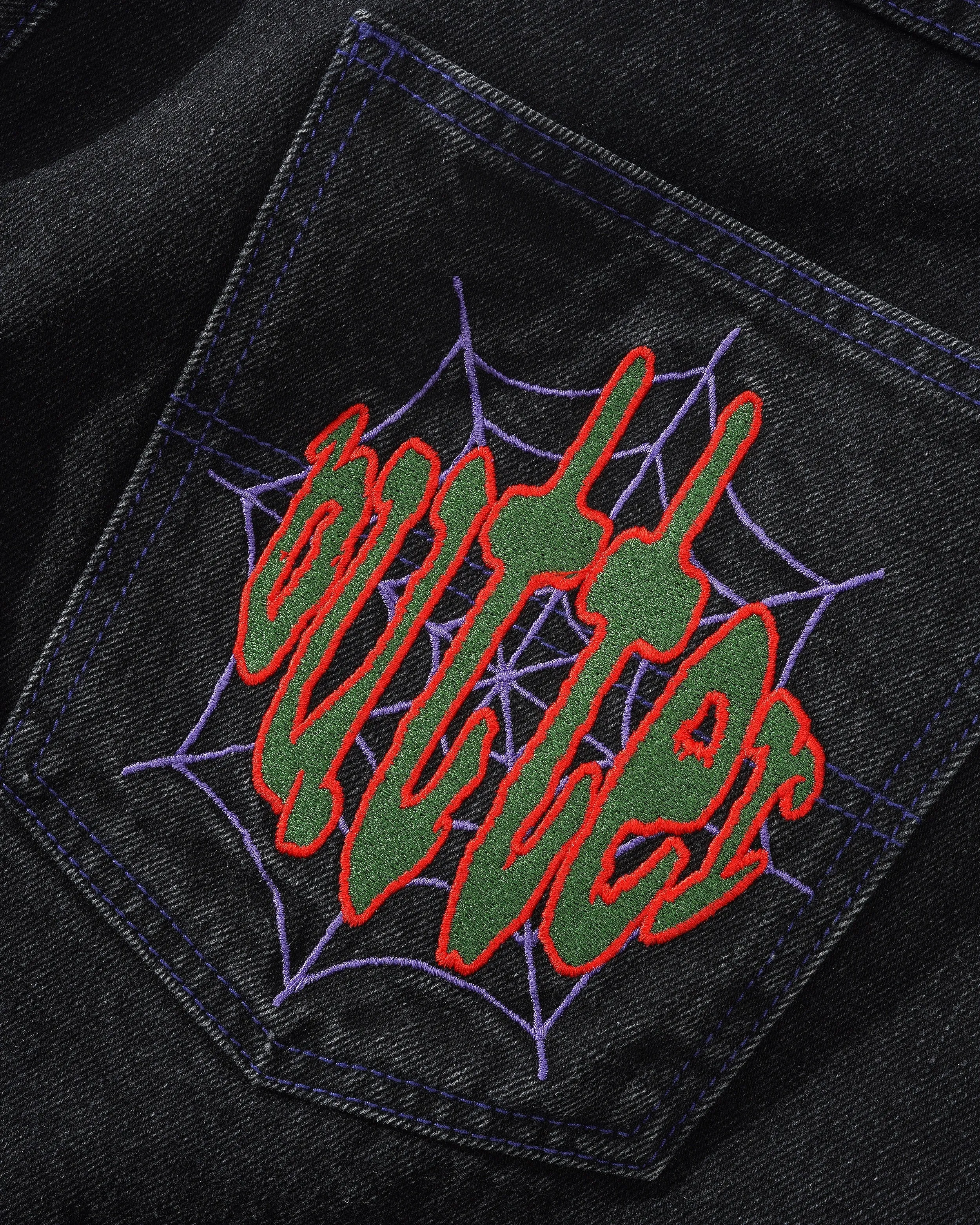 Spider Denim Jeans, Washed Black sold by Butter product image thumbnail 3