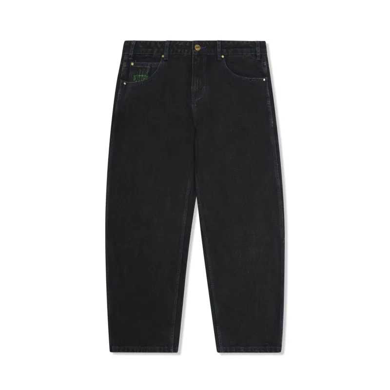 Spider Denim Jeans, Washed Black sold by Butter