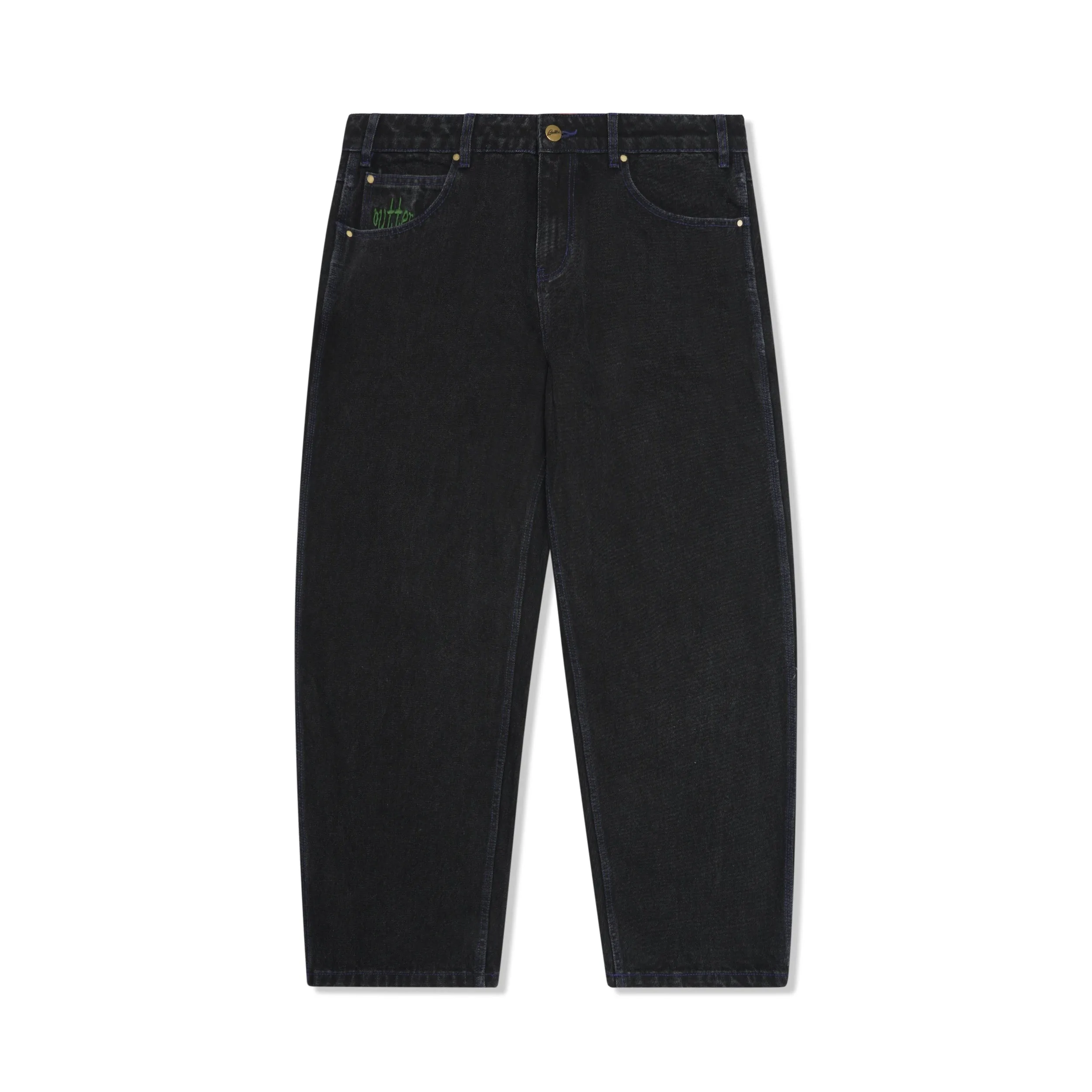 Spider Denim Jeans, Washed Black sold by Butter