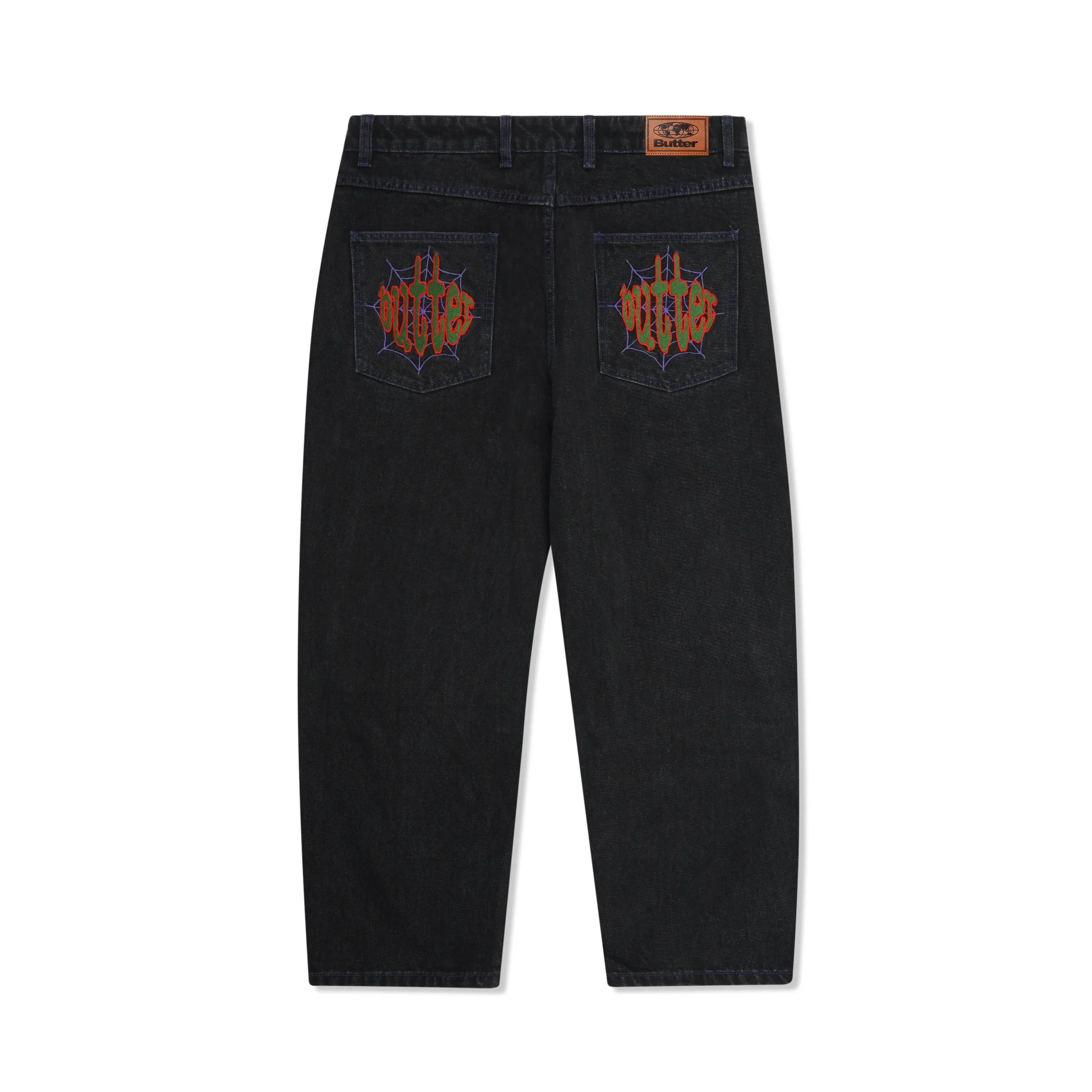 Spider Denim Jeans, Washed Black sold by Butter product image thumbnail 2
