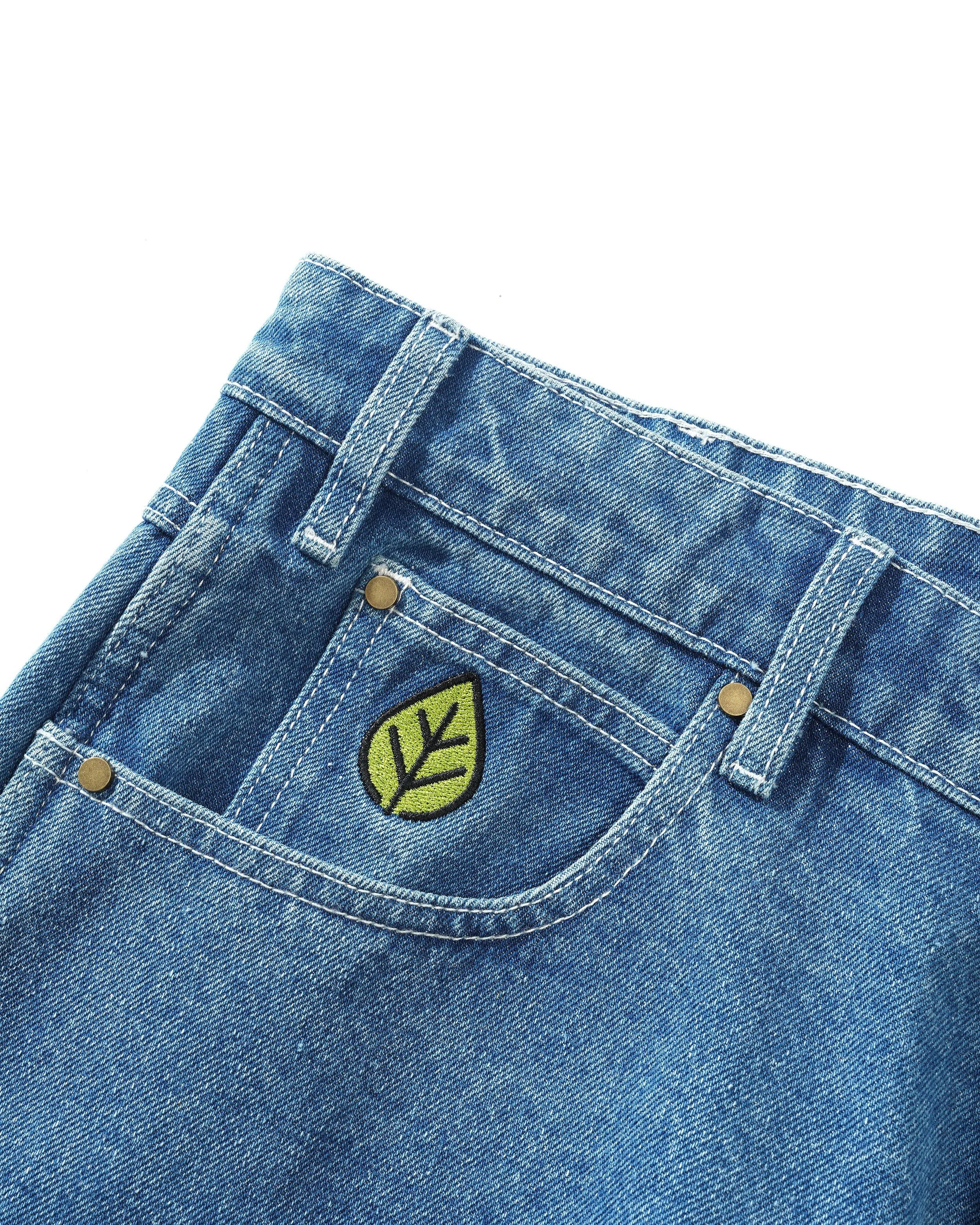 Weathergear Heavy Weight Denim Jeans, Mid Blue sold by Butter product image thumbnail 4