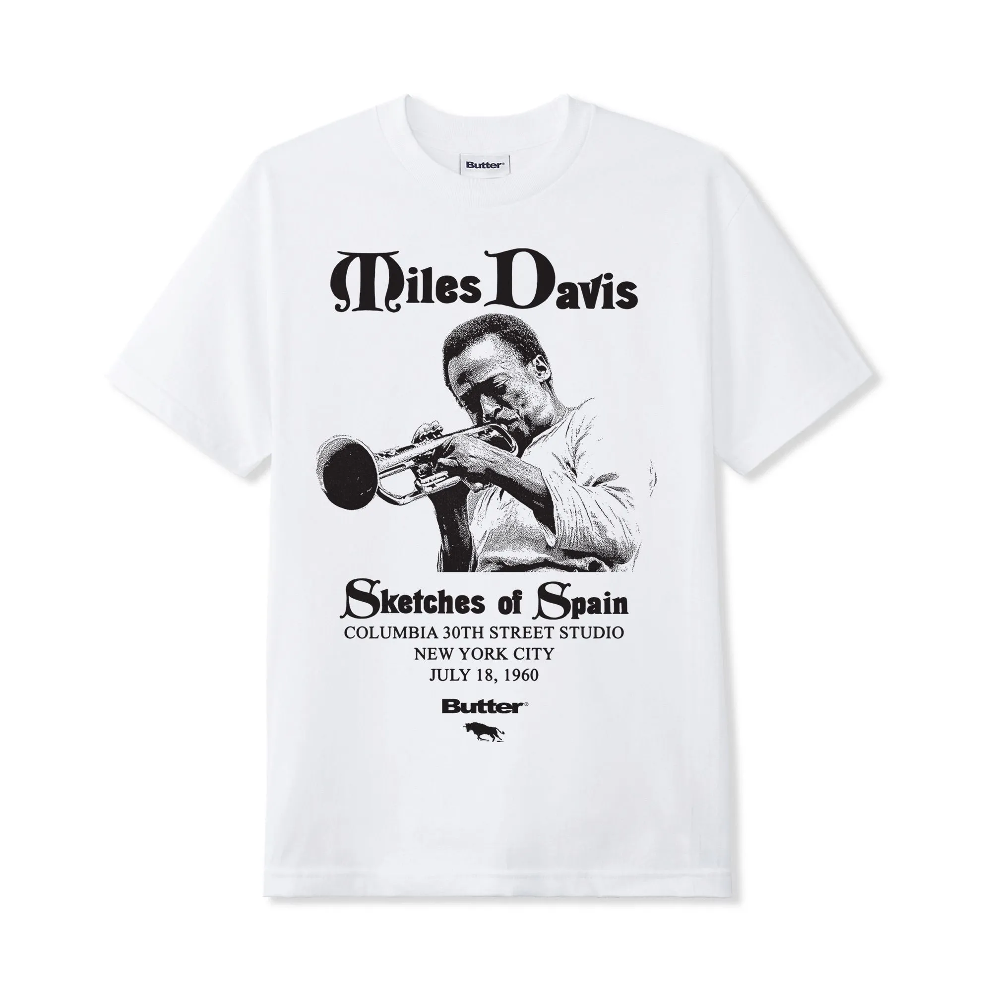 Sketches Of Spain Tee, White sold by Butter