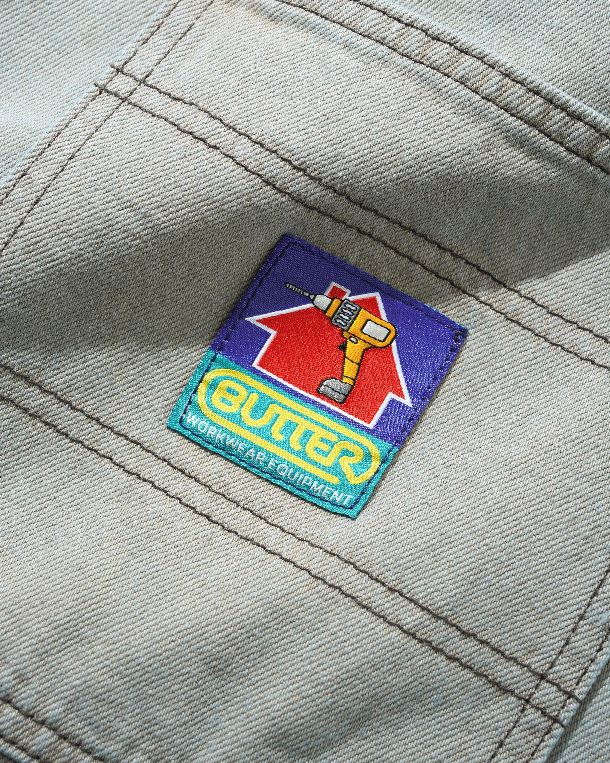 Work Shorts, Grey Overwash sold by Butter product image thumbnail 3