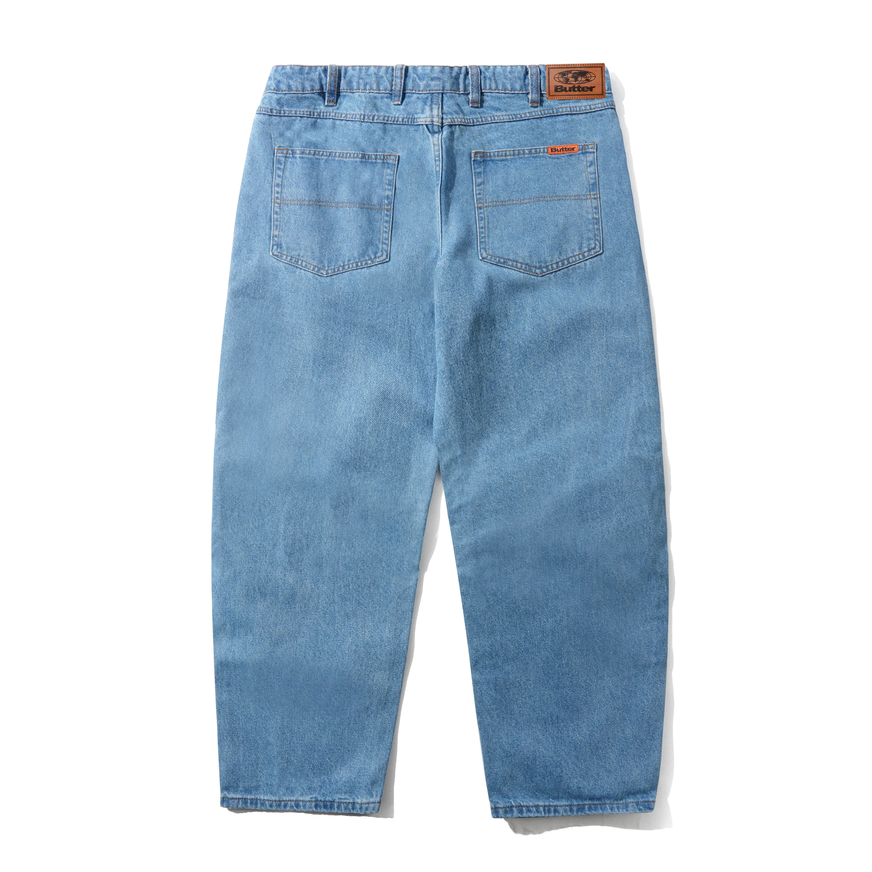 Baggy Denim Jeans, Washed Indigo sold by Butter product image thumbnail 2