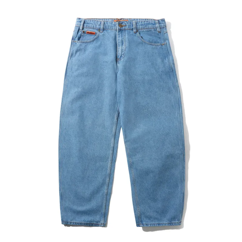 Baggy Denim Jeans, Washed Indigo sold by Butter