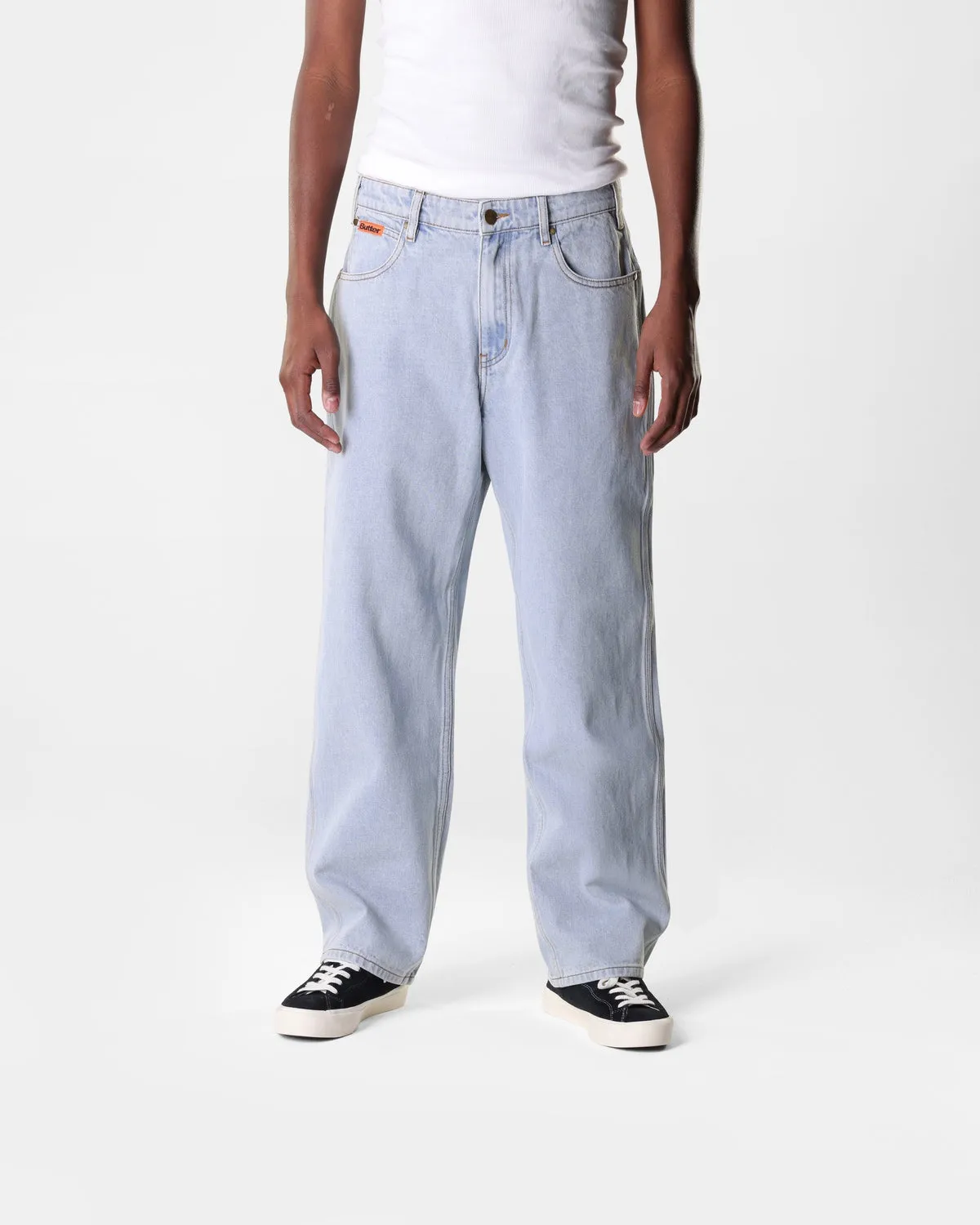 Relaxed Denim Jeans, Light Blue sold by Butter product image thumbnail 5