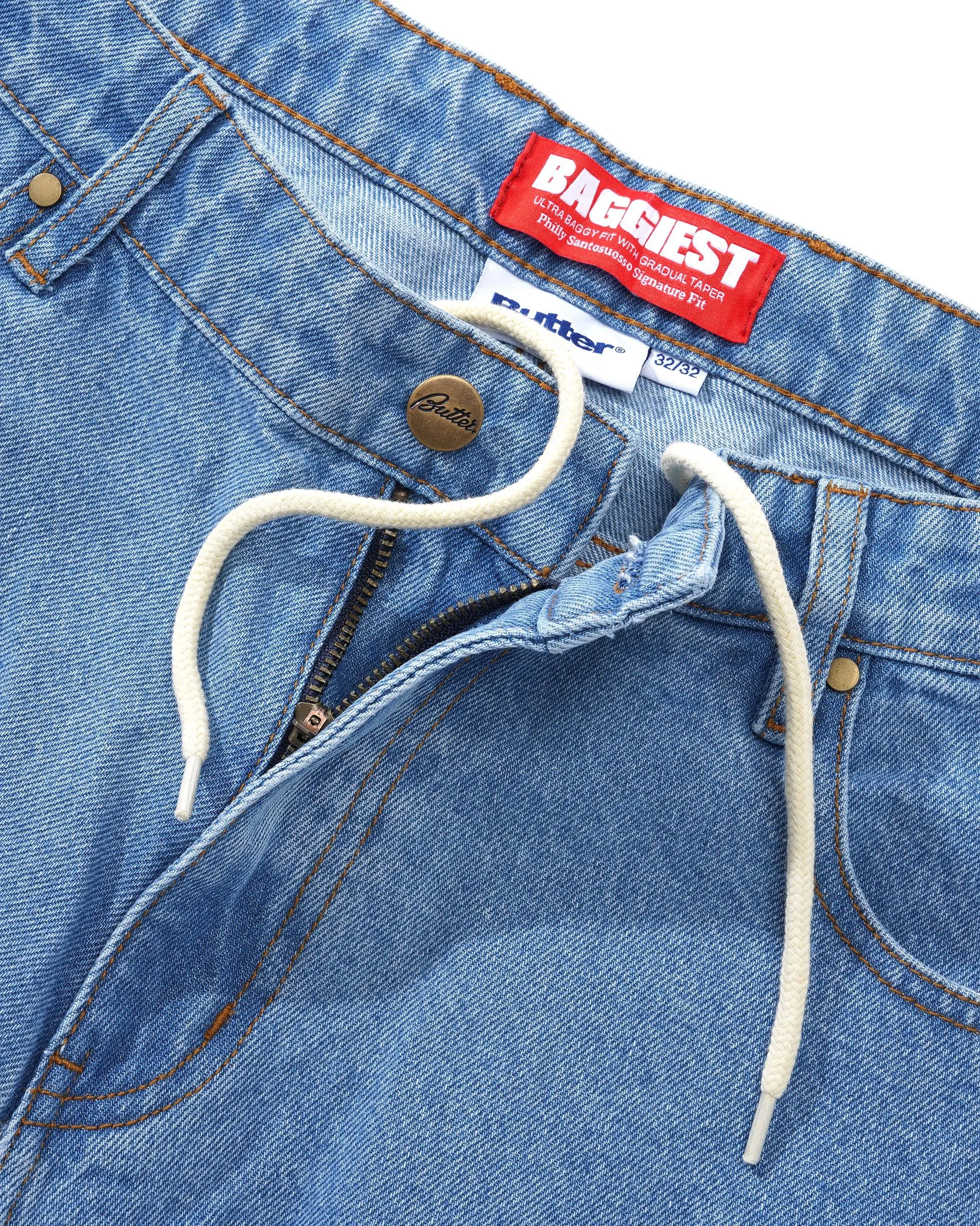 Santosuosso Denim Jeans, Washed Indigo sold by Butter product image thumbnail 4