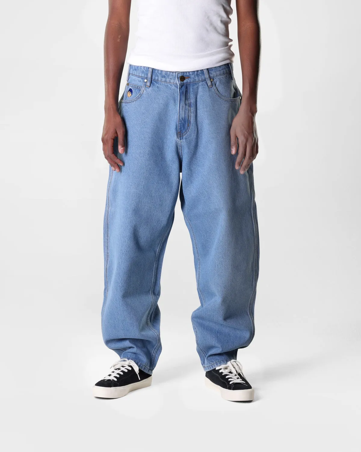 Santosuosso Denim Jeans, Washed Indigo sold by Butter product image thumbnail 5