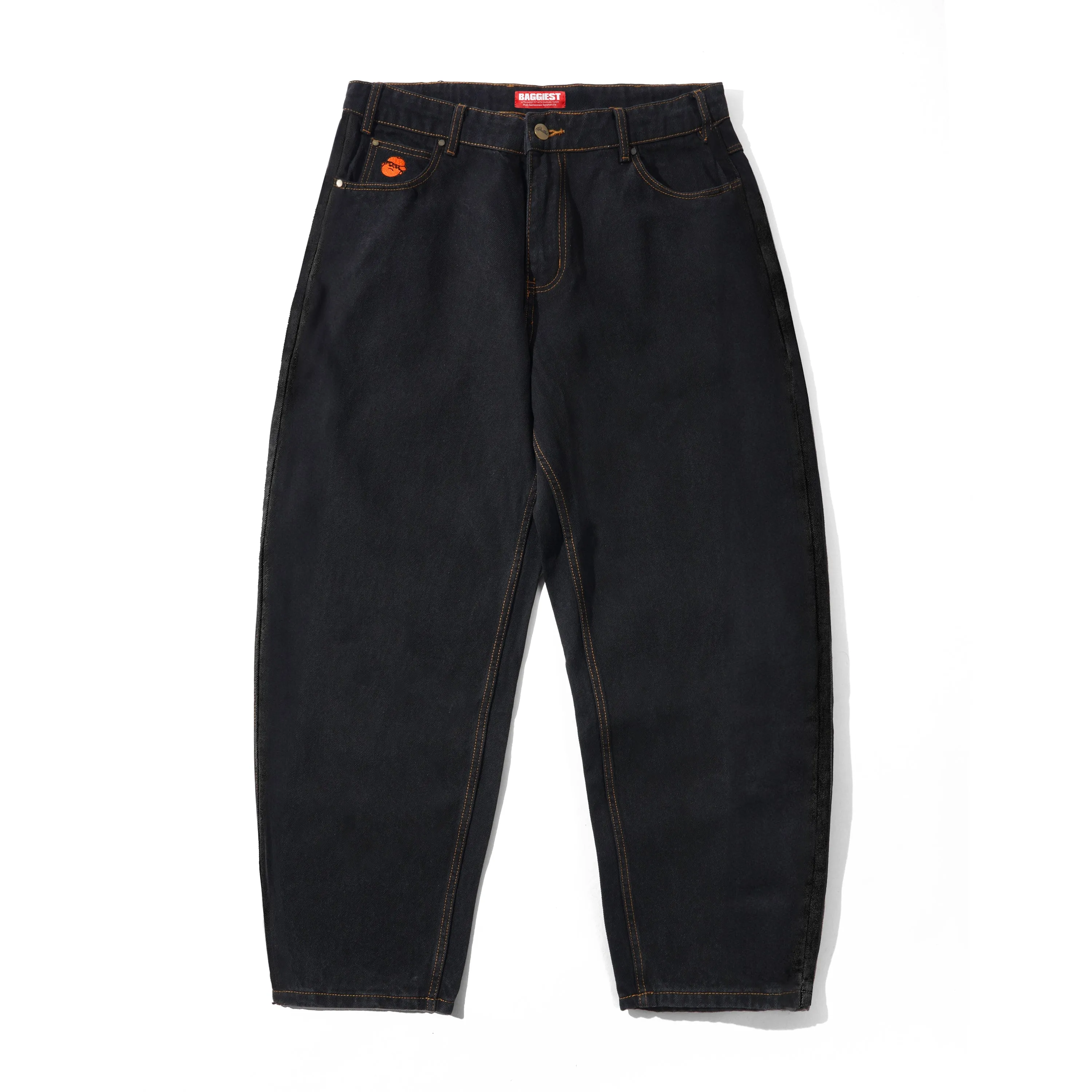 Santosuosso Denim Jeans, Washed Black sold by Butter