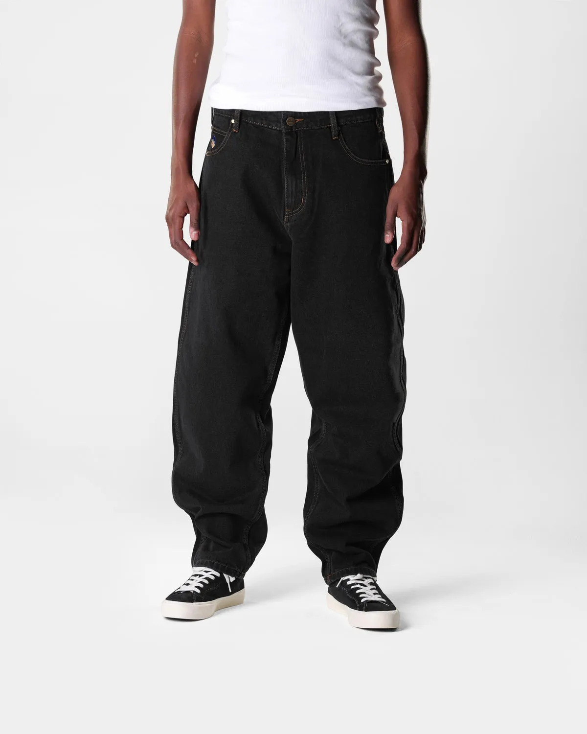Santosuosso Denim Jeans, Washed Black sold by Butter product image thumbnail 5
