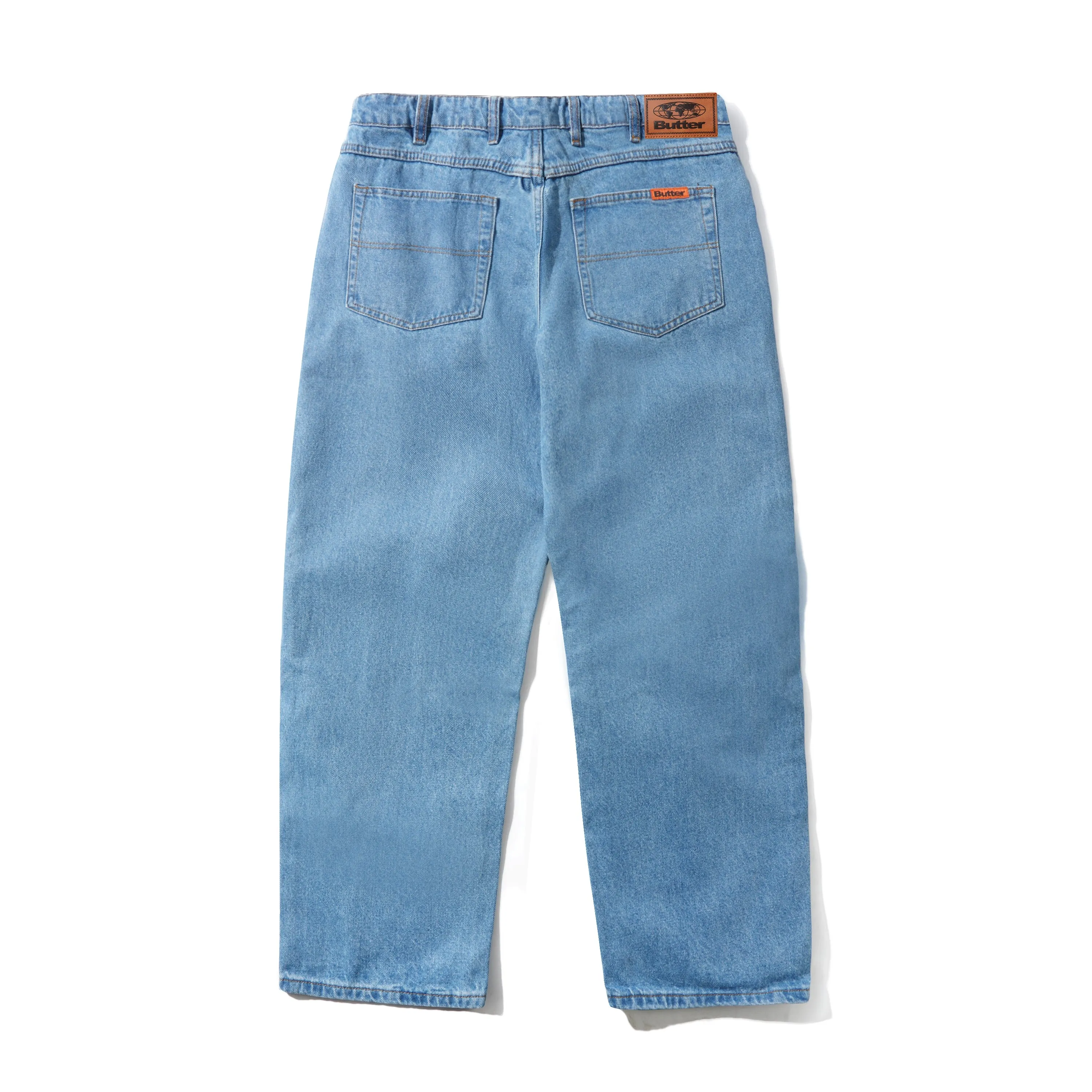 Relaxed Denim Jeans, Washed Indigo sold by Butter product image thumbnail 2
