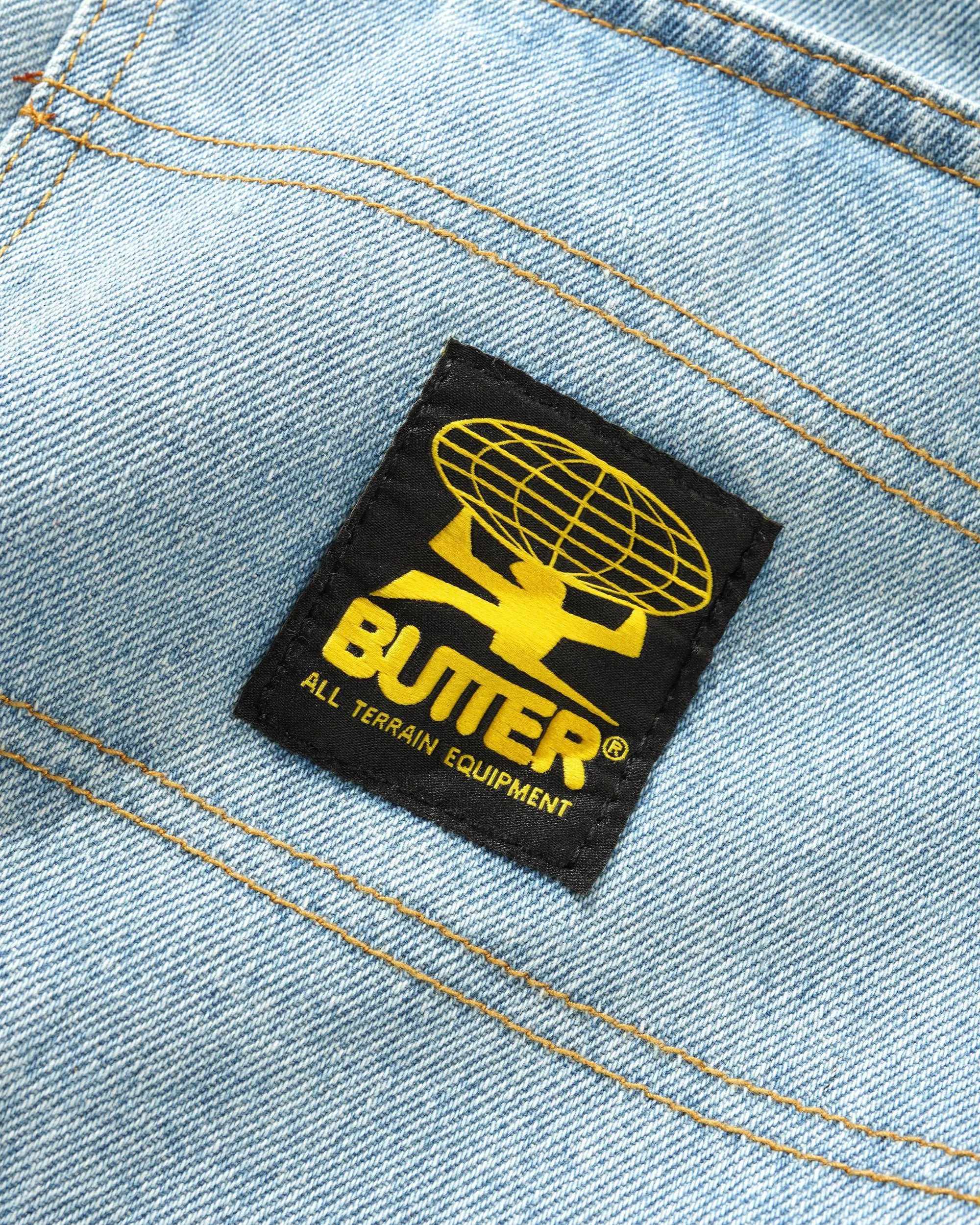 Patch Pocket Denim Jeans, Faded Light Blue sold by Butter product image thumbnail 3