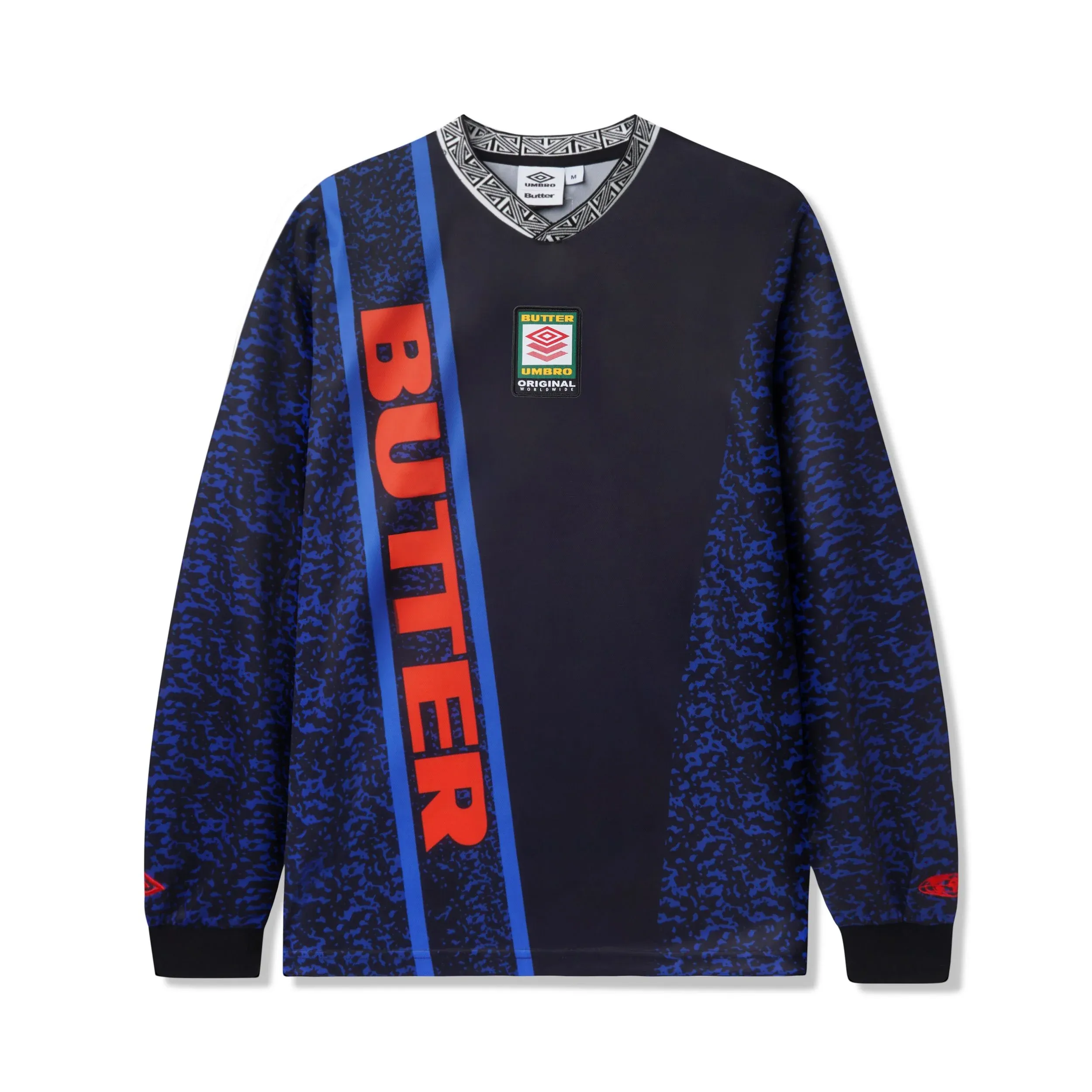 Goalie L/S Jersey, Black / Blue sold by Butter