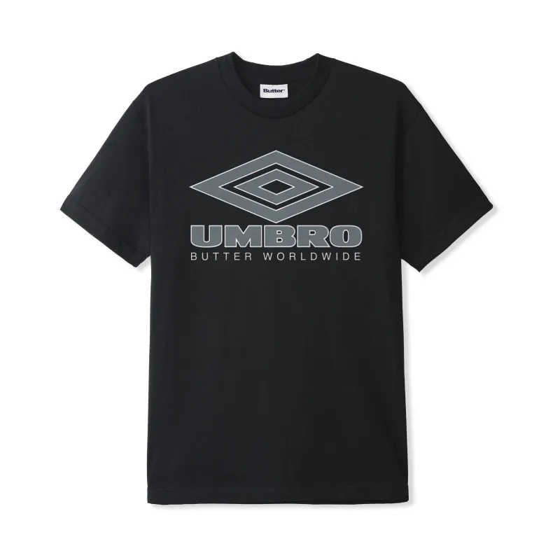 Diamond Logo Tee, Black made by Butter