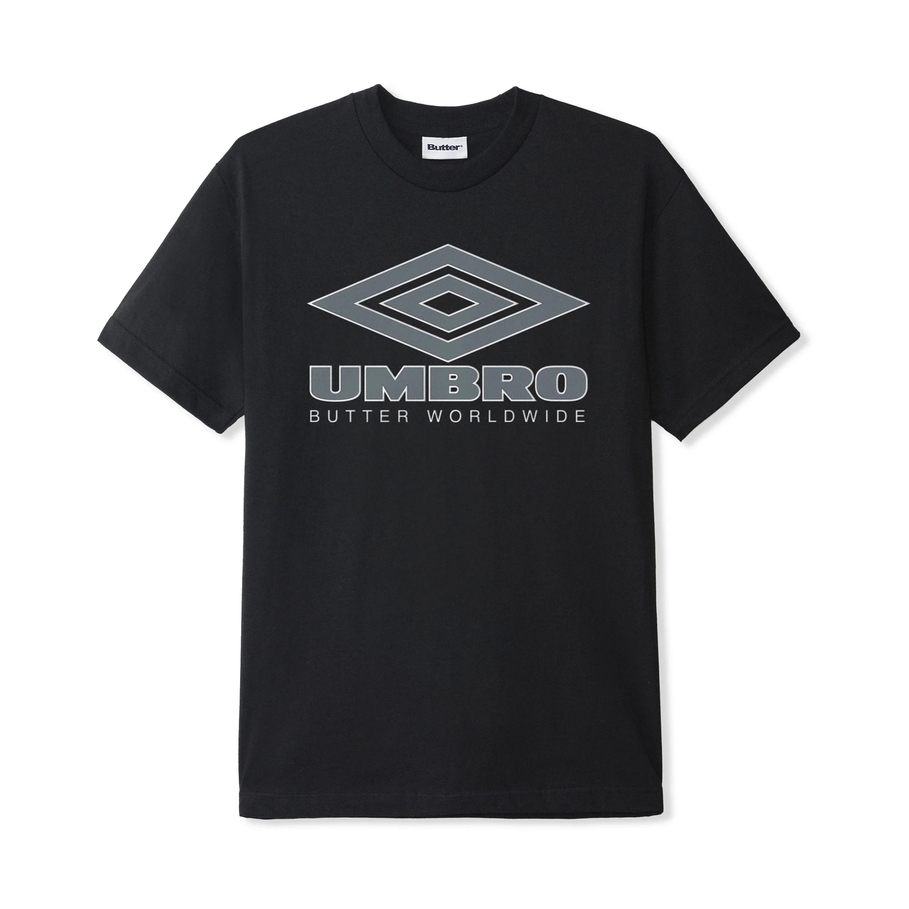 Diamond Logo Tee, Black sold by Butter