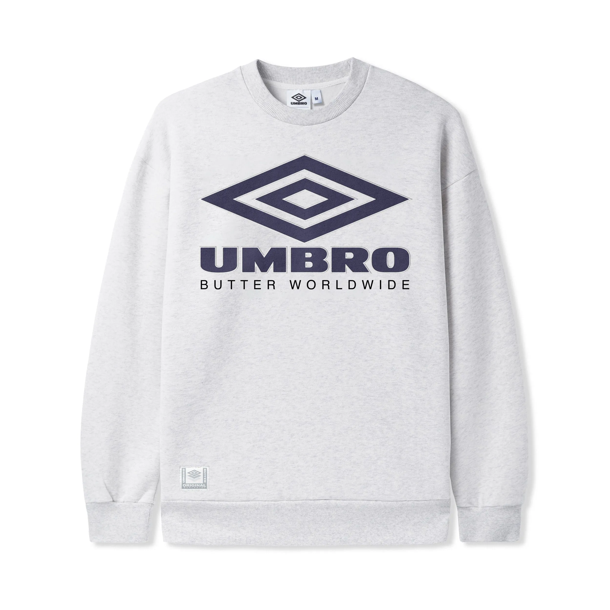 Diamond Logo Crewneck, Ash sold by Butter