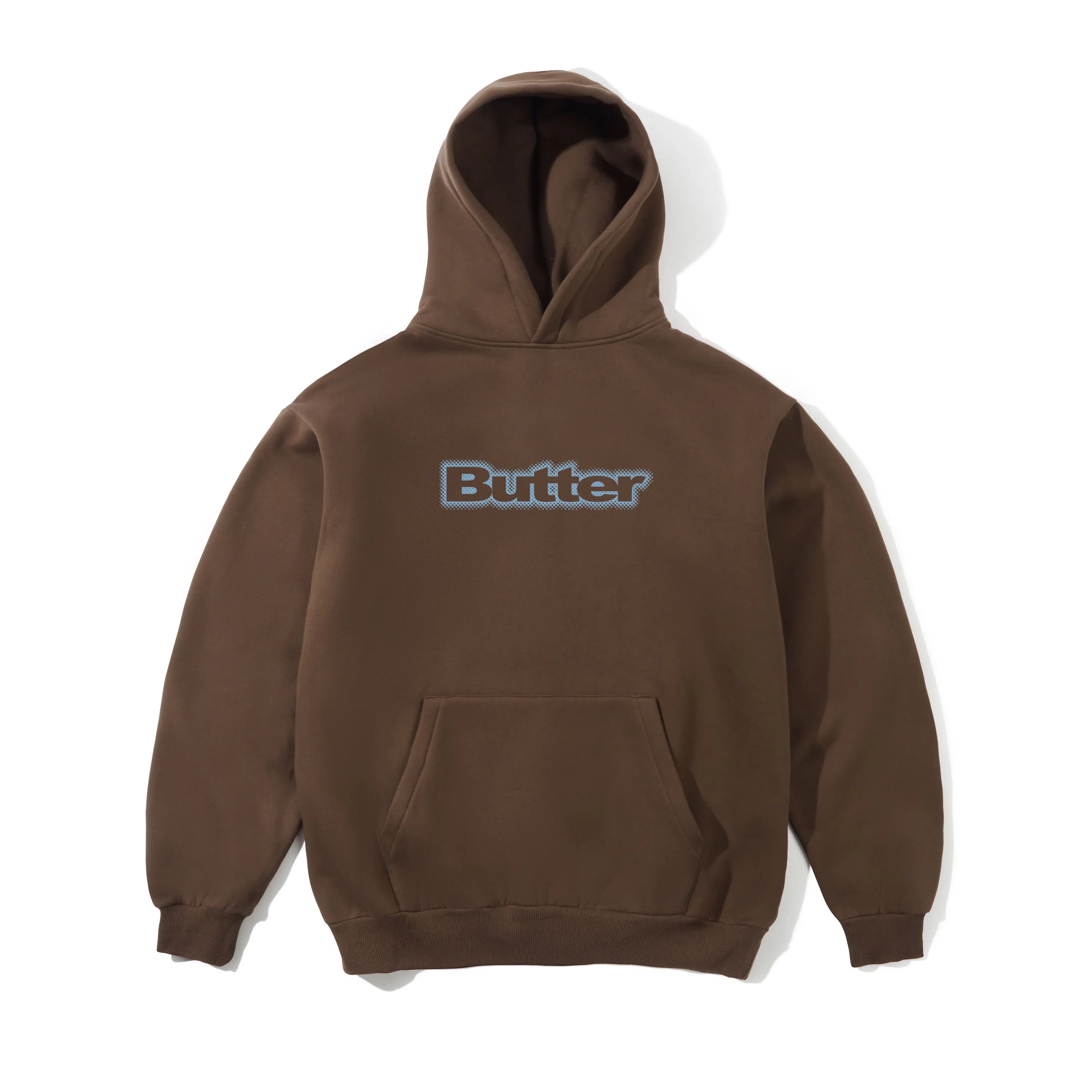 Radiant Logo Pullover Hood, Mocha sold by Butter