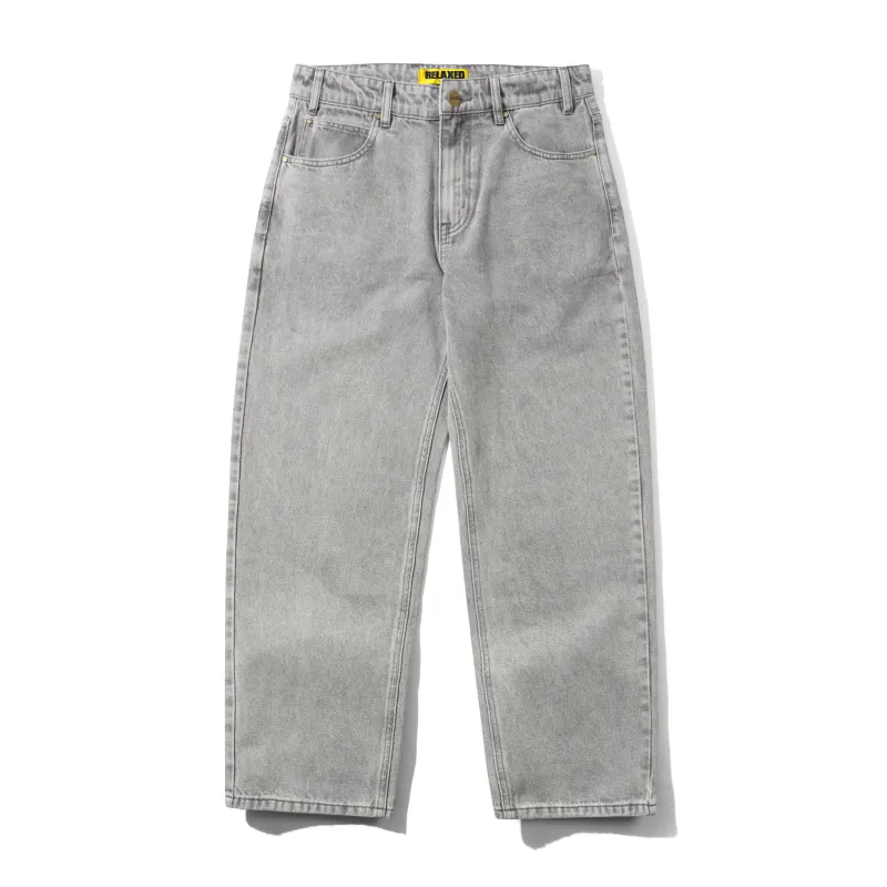 Racer Denim Jeans, Grey Wash sold by Butter