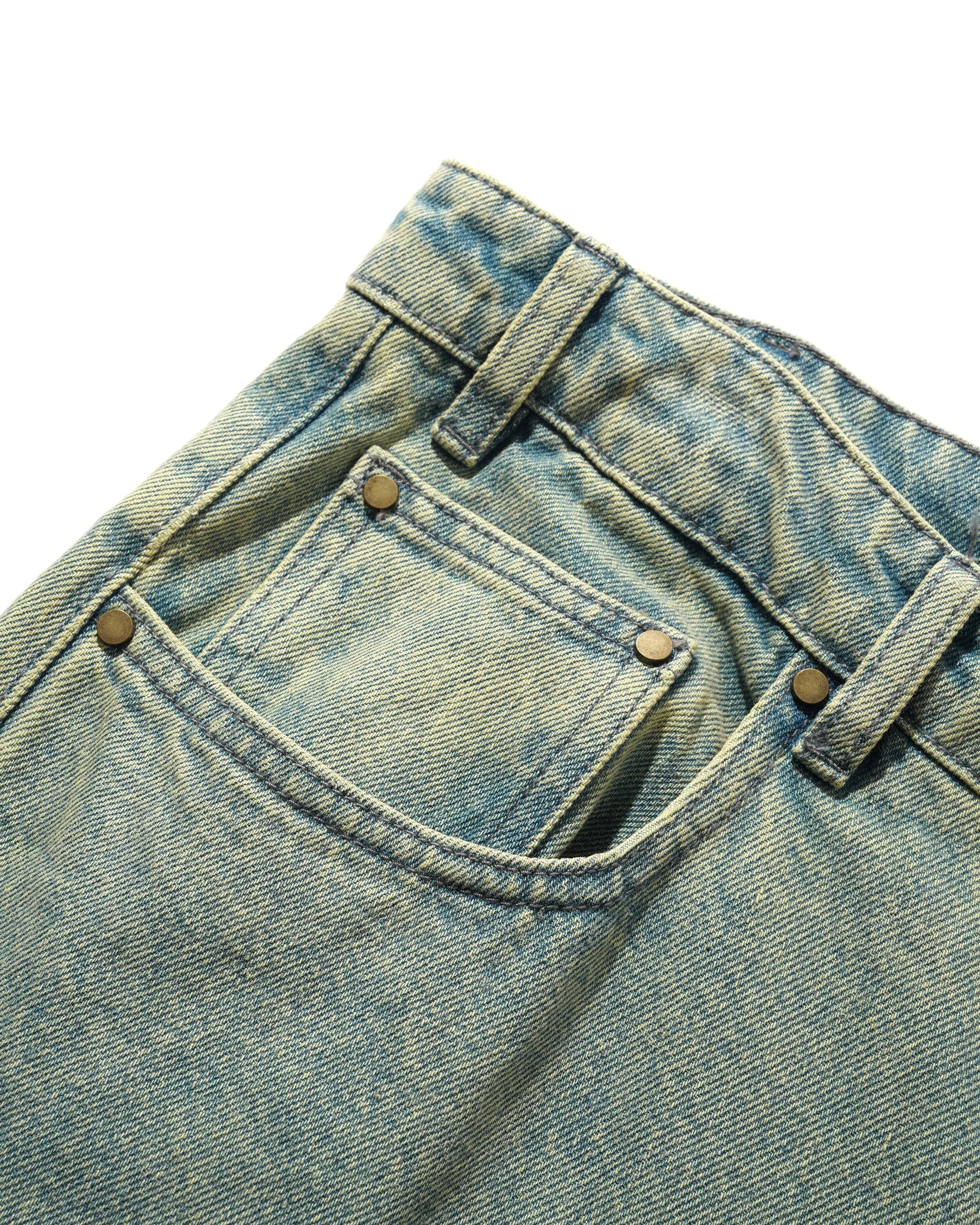 Wide Cut Denim Jeans, Tinted Blue Wash sold by Butter product image thumbnail 5