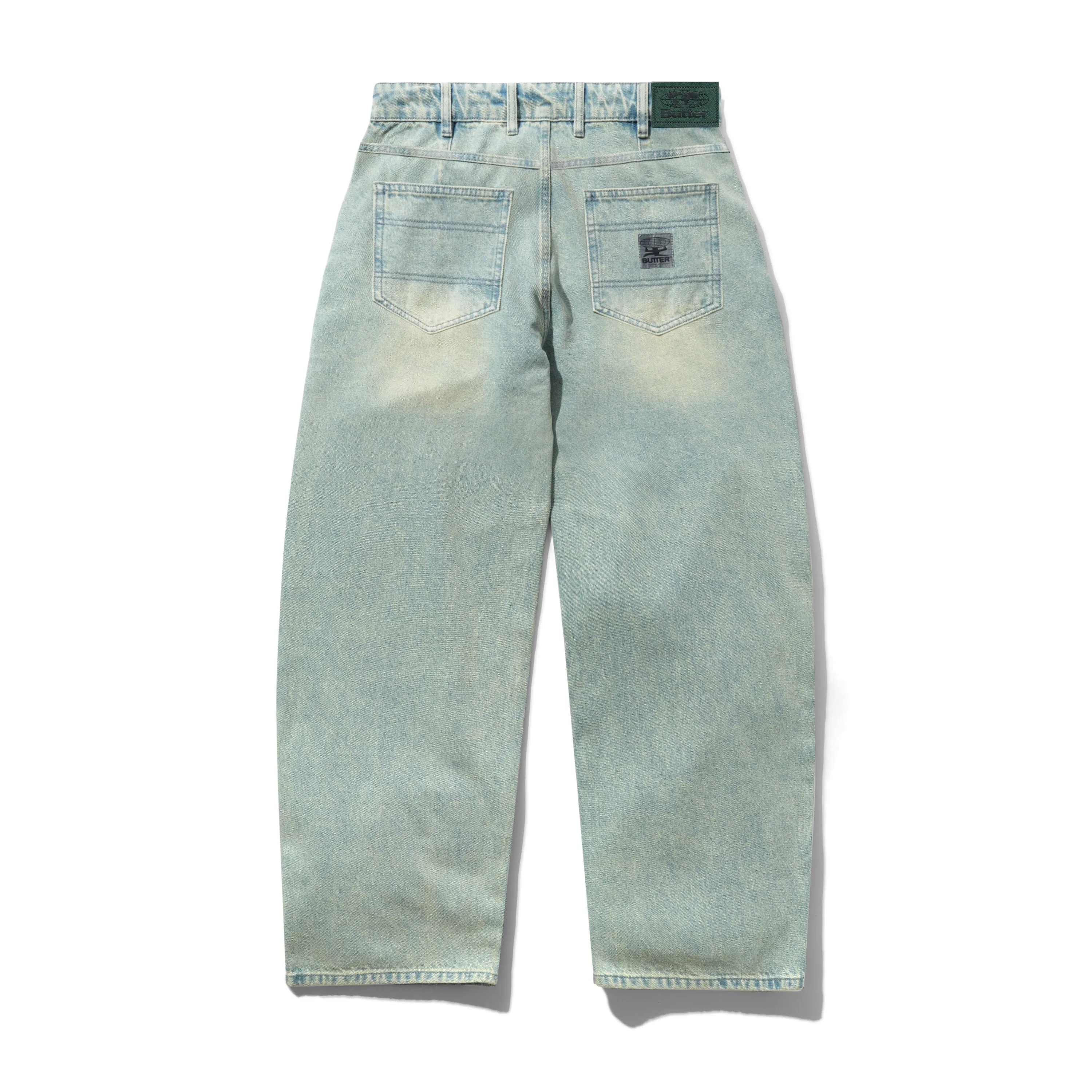 Wide Cut Denim Jeans, Tinted Blue Wash sold by Butter product image thumbnail 2