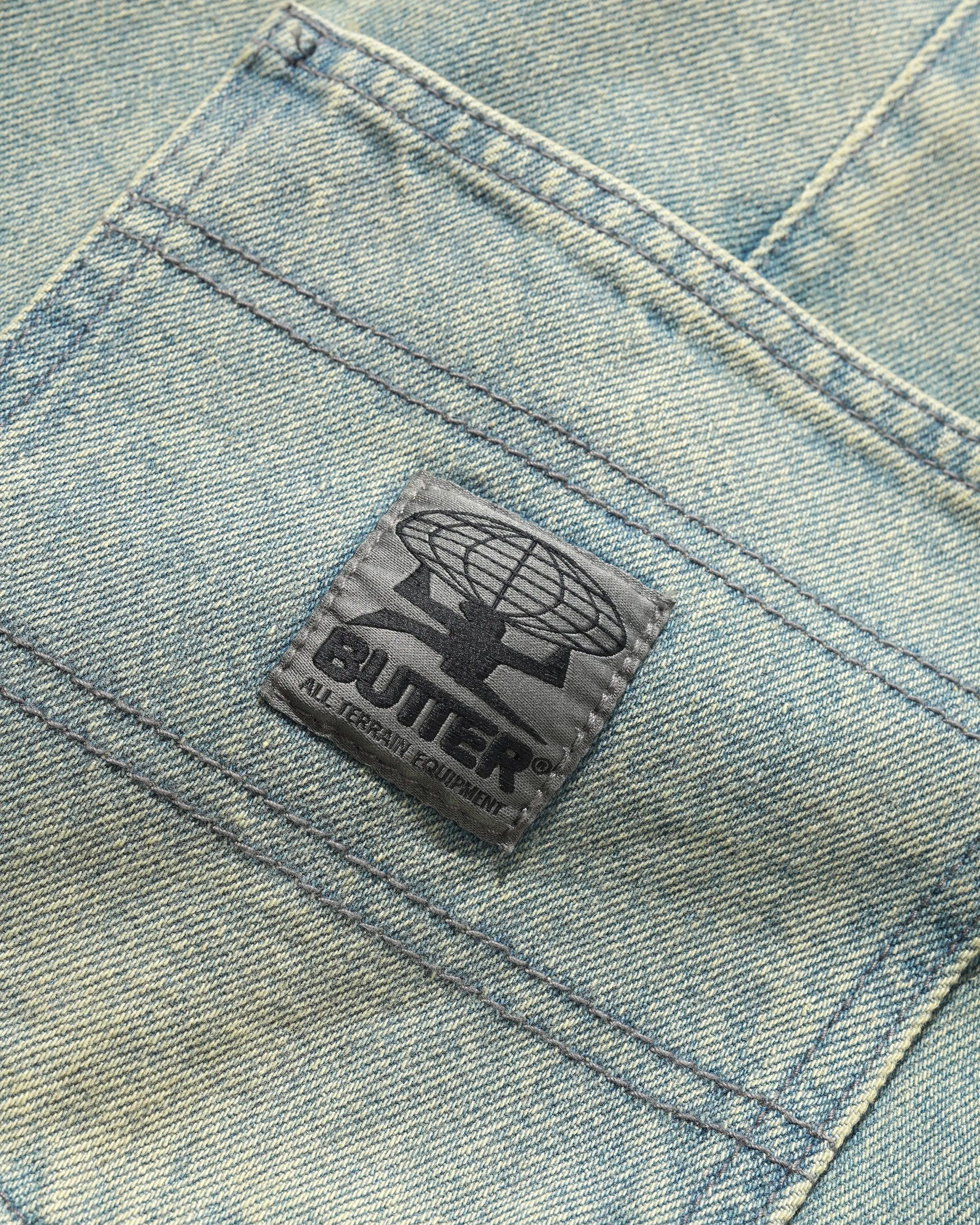 Wide Cut Denim Jeans, Tinted Blue Wash sold by Butter product image thumbnail 3