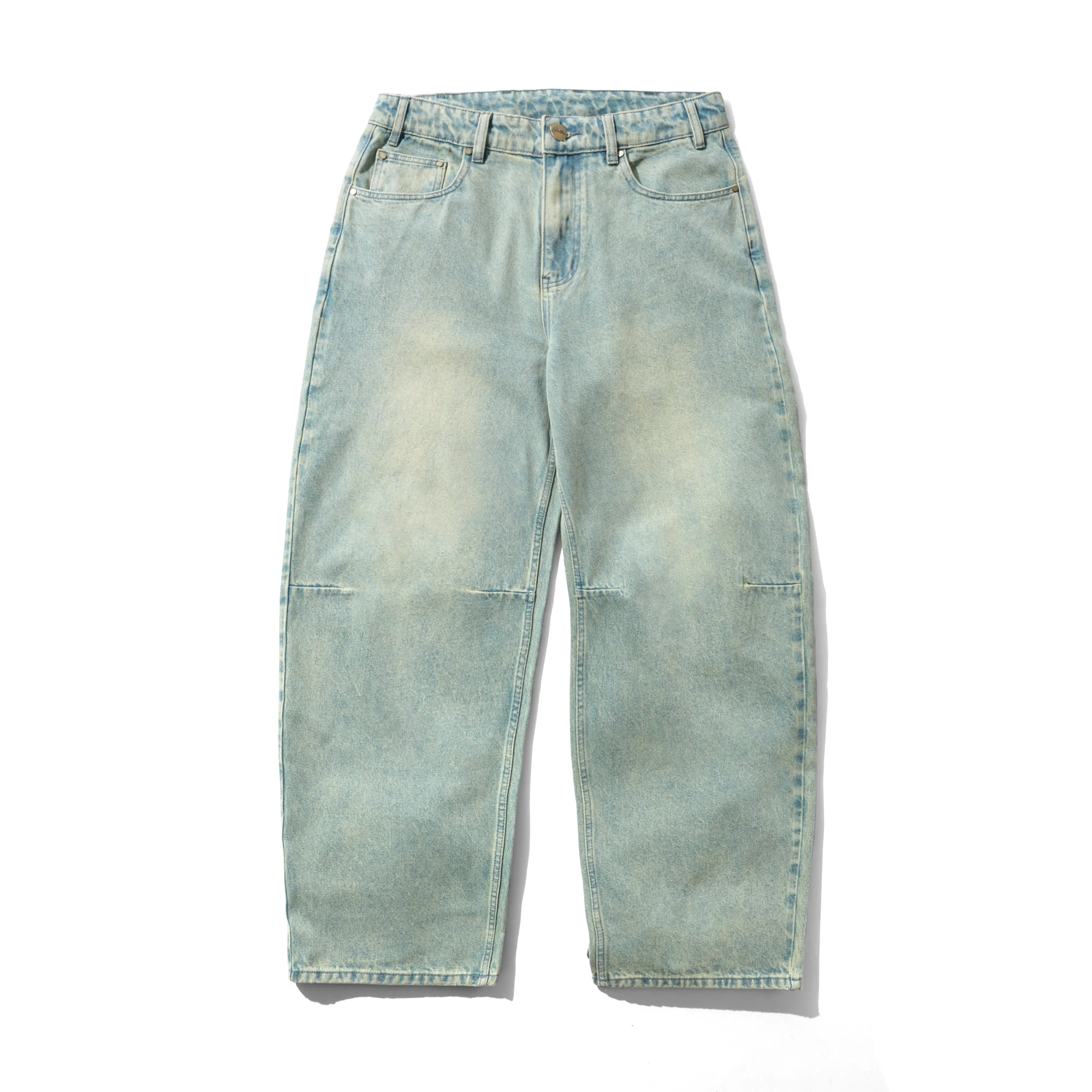 Wide Cut Denim Jeans, Tinted Blue Wash sold by Butter