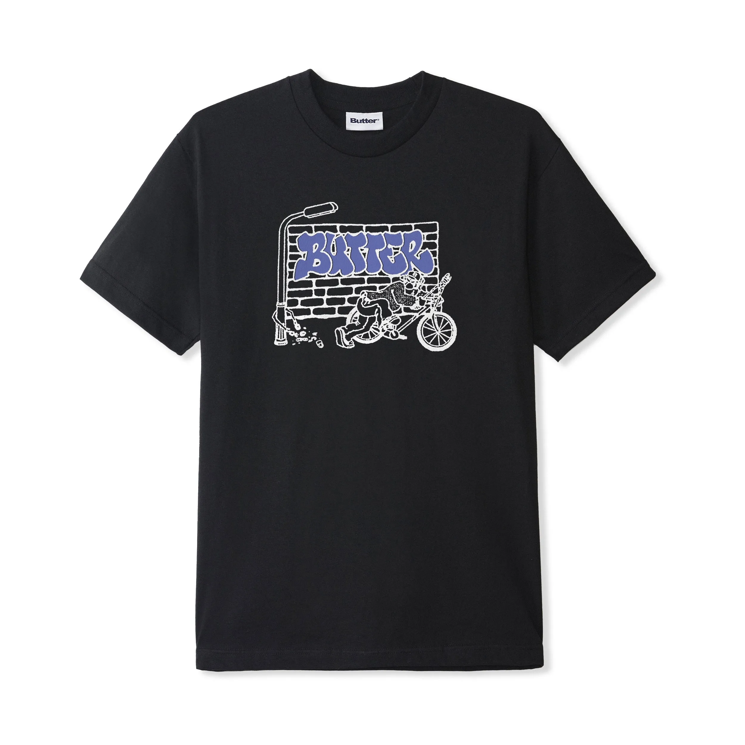 Bike Tee, Black sold by Butter