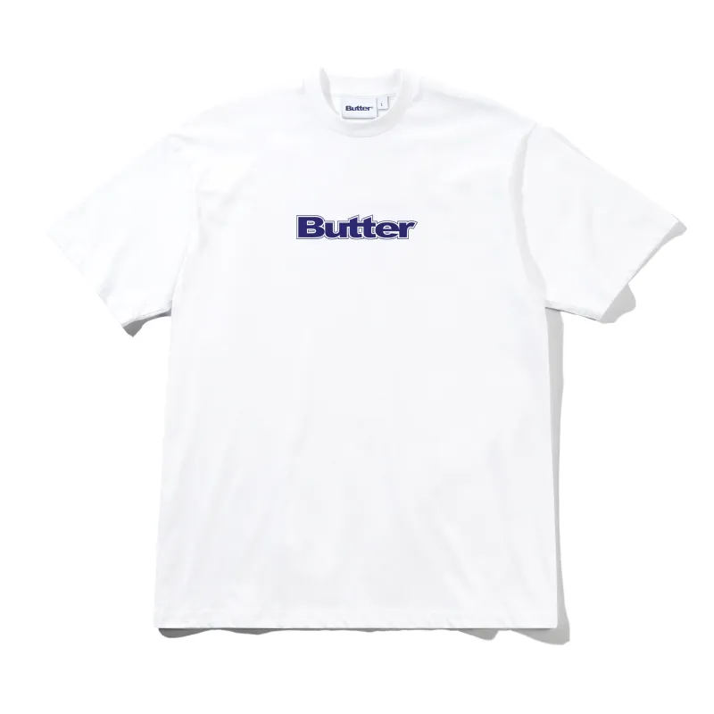 Logo Tee, White sold by Butter