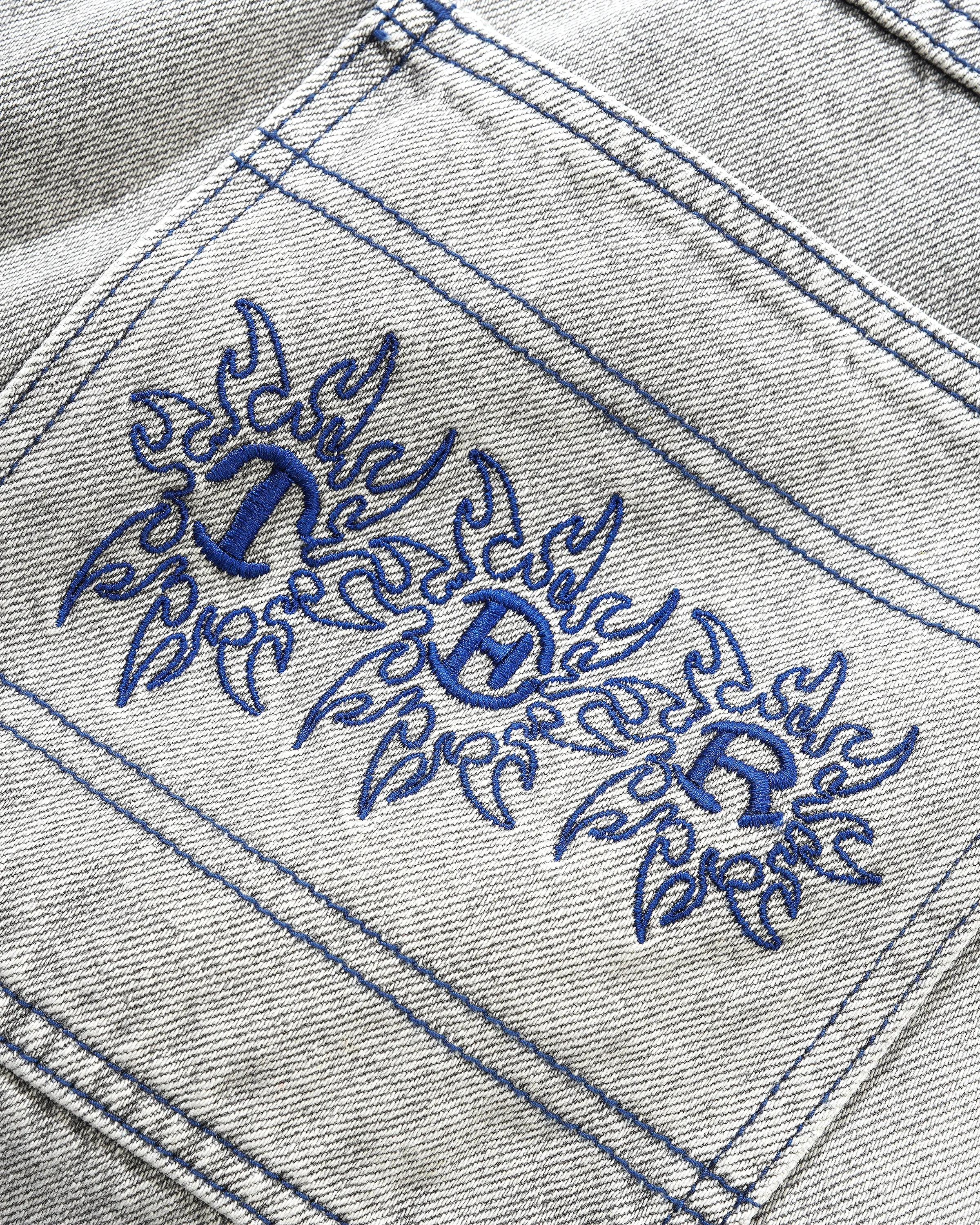 Bronco Denim Shorts, Washed Grey sold by Butter product image thumbnail 3