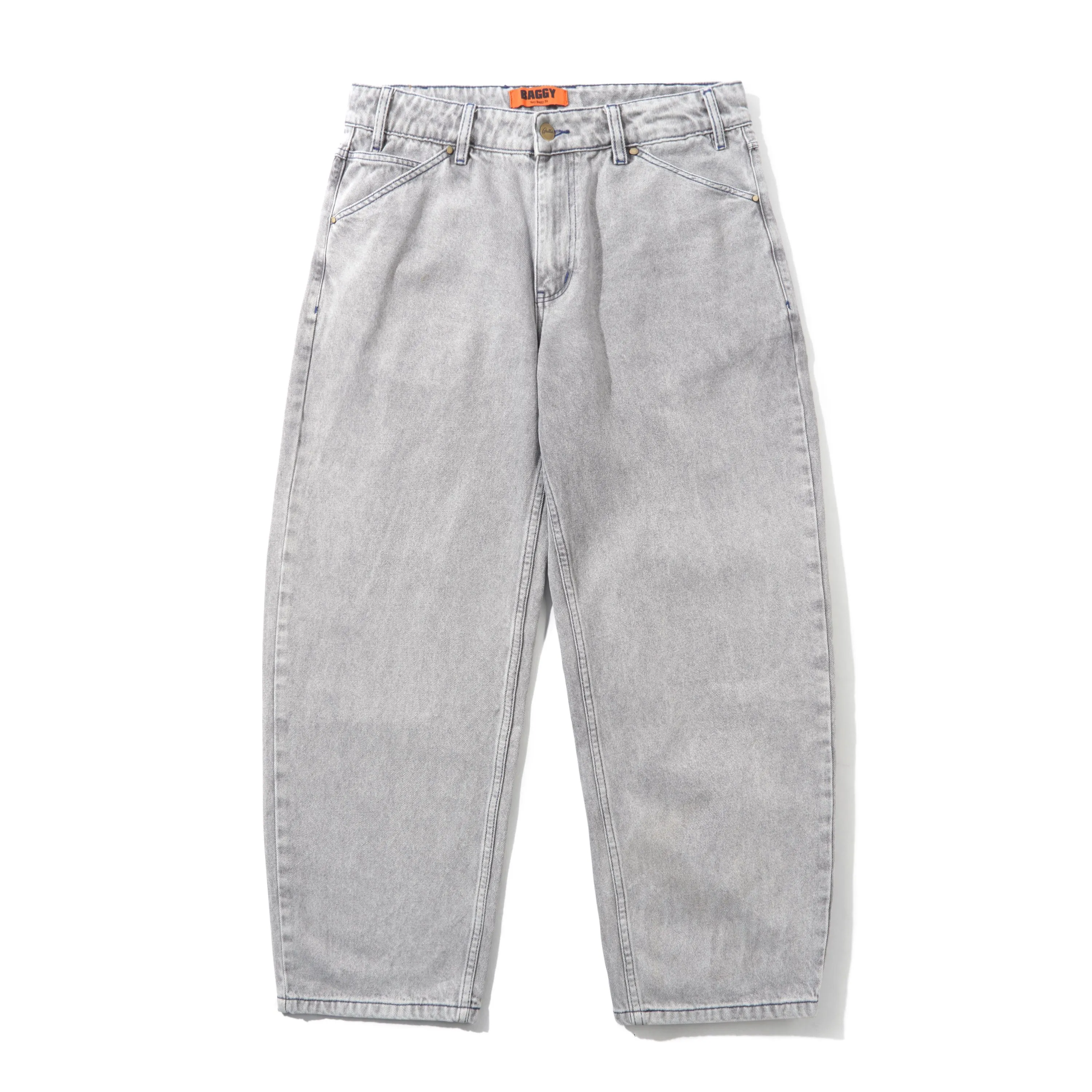 Encounter Denim Jeans, Washed Soft Grey sold by Butter