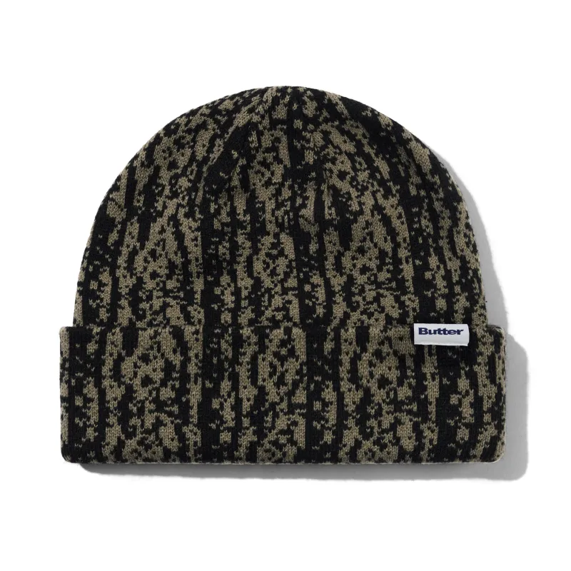 Lowland Camo Beanie, Grey made by Butter