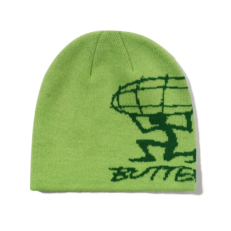 Terrain Skully Beanie, Lime made by Butter