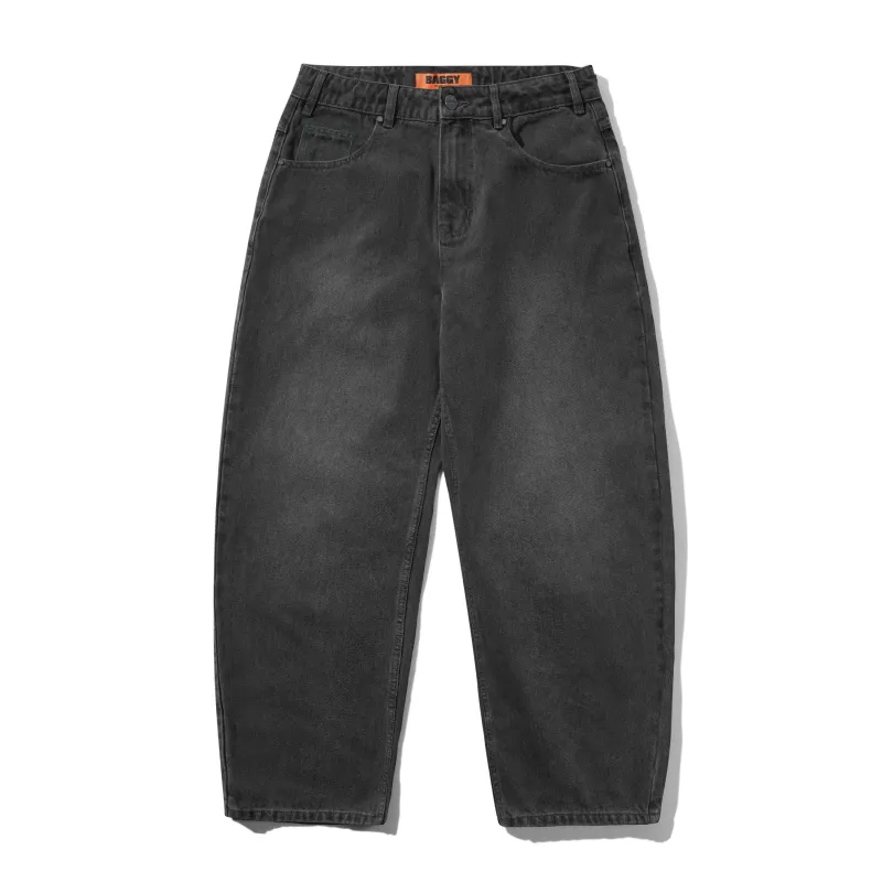 Garage Denim Jeans, Faded Black made by Butter